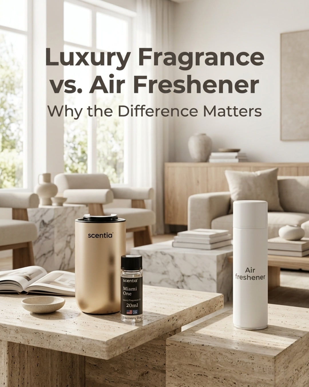 Luxury Fragrance vs. Air Freshener: Why the Difference Matters