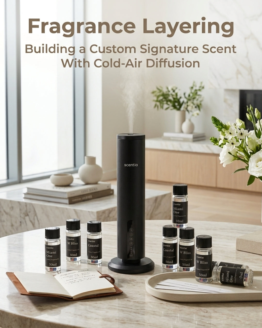Fragrance Layering: Building a Custom Signature Scent With Cold-Air Diffusion
