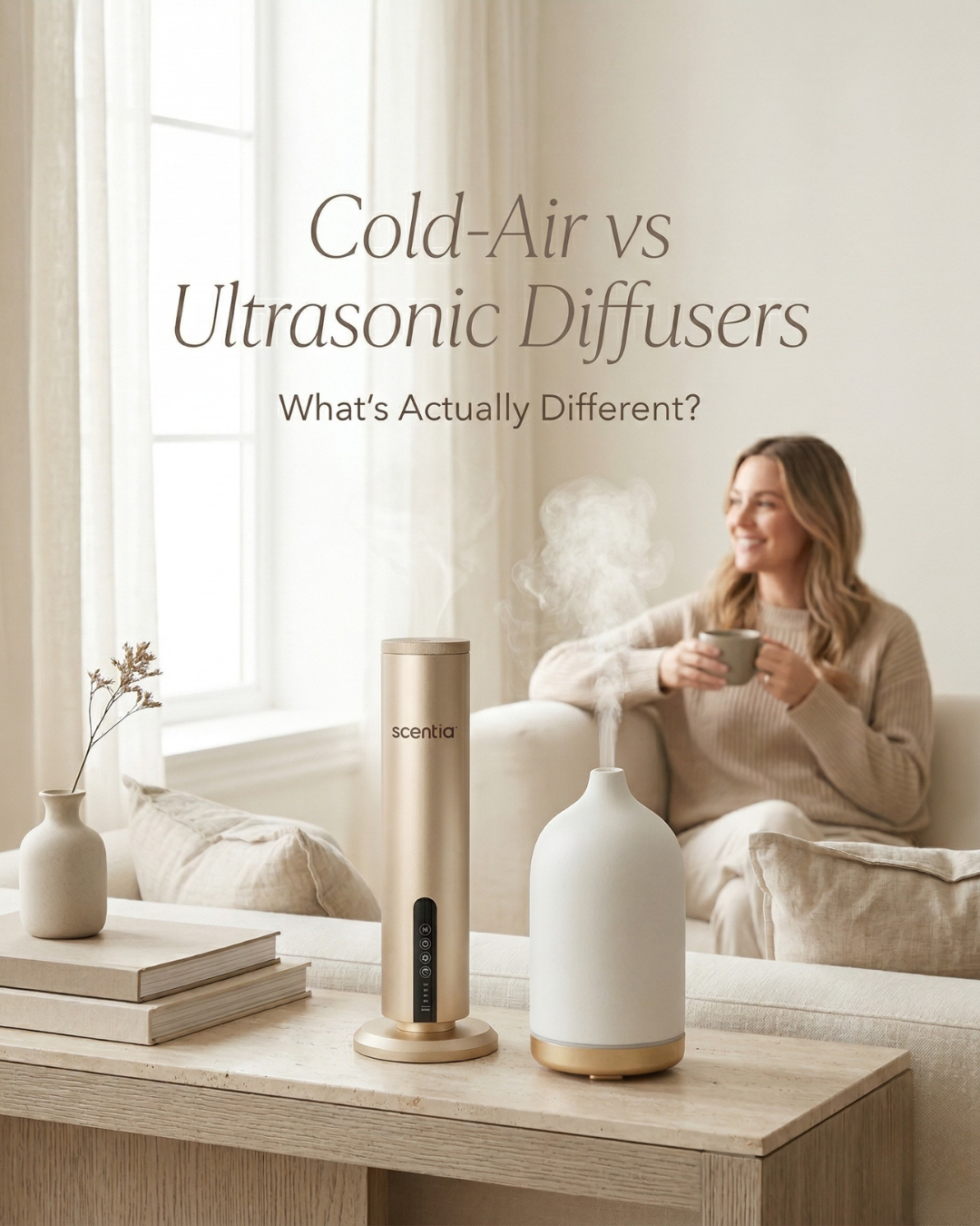 Cold-Air Diffusion vs Ultrasonic Diffusers: What's Actually Different?