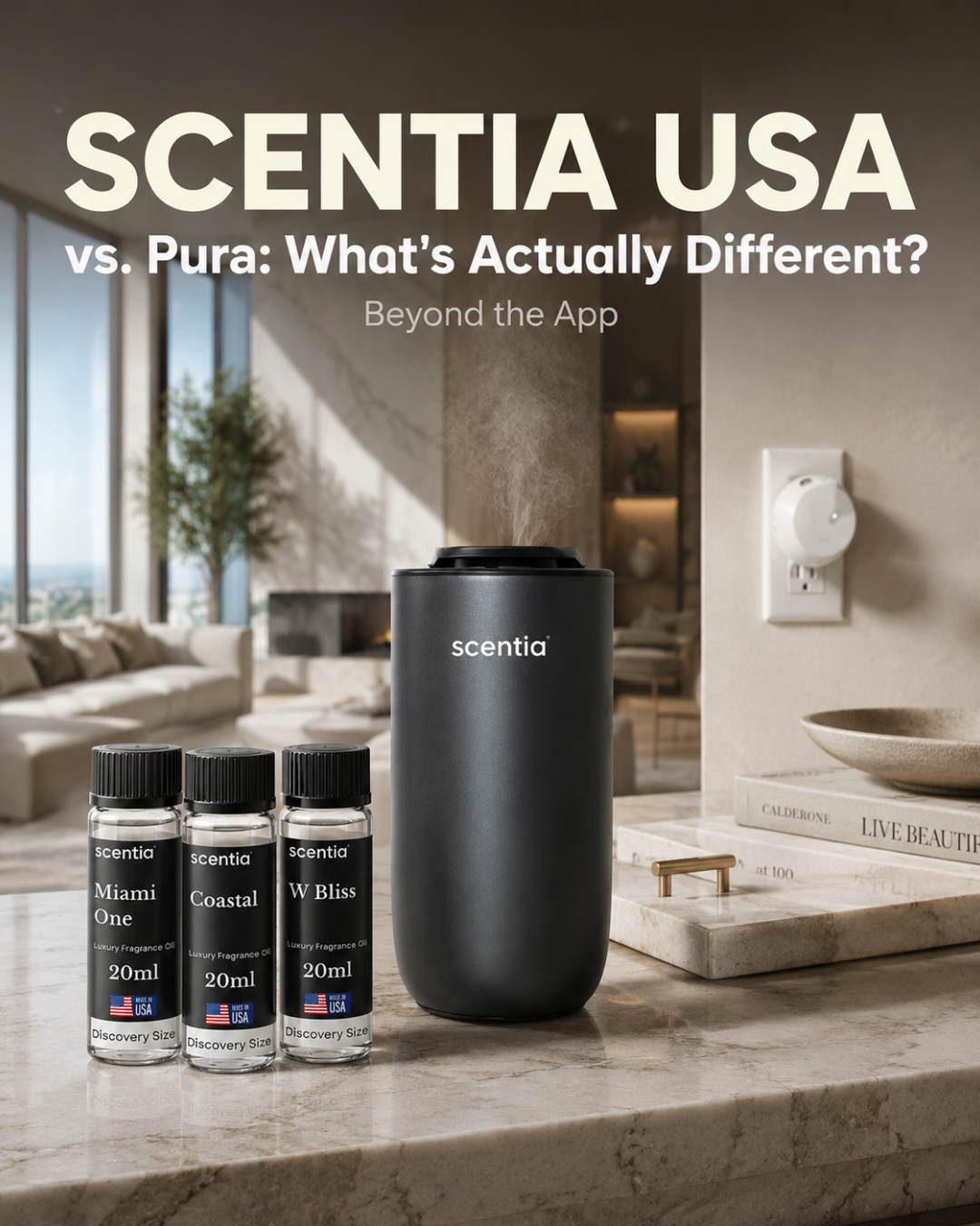 Scentia vs. Pura: What's Actually Different (Beyond the App)