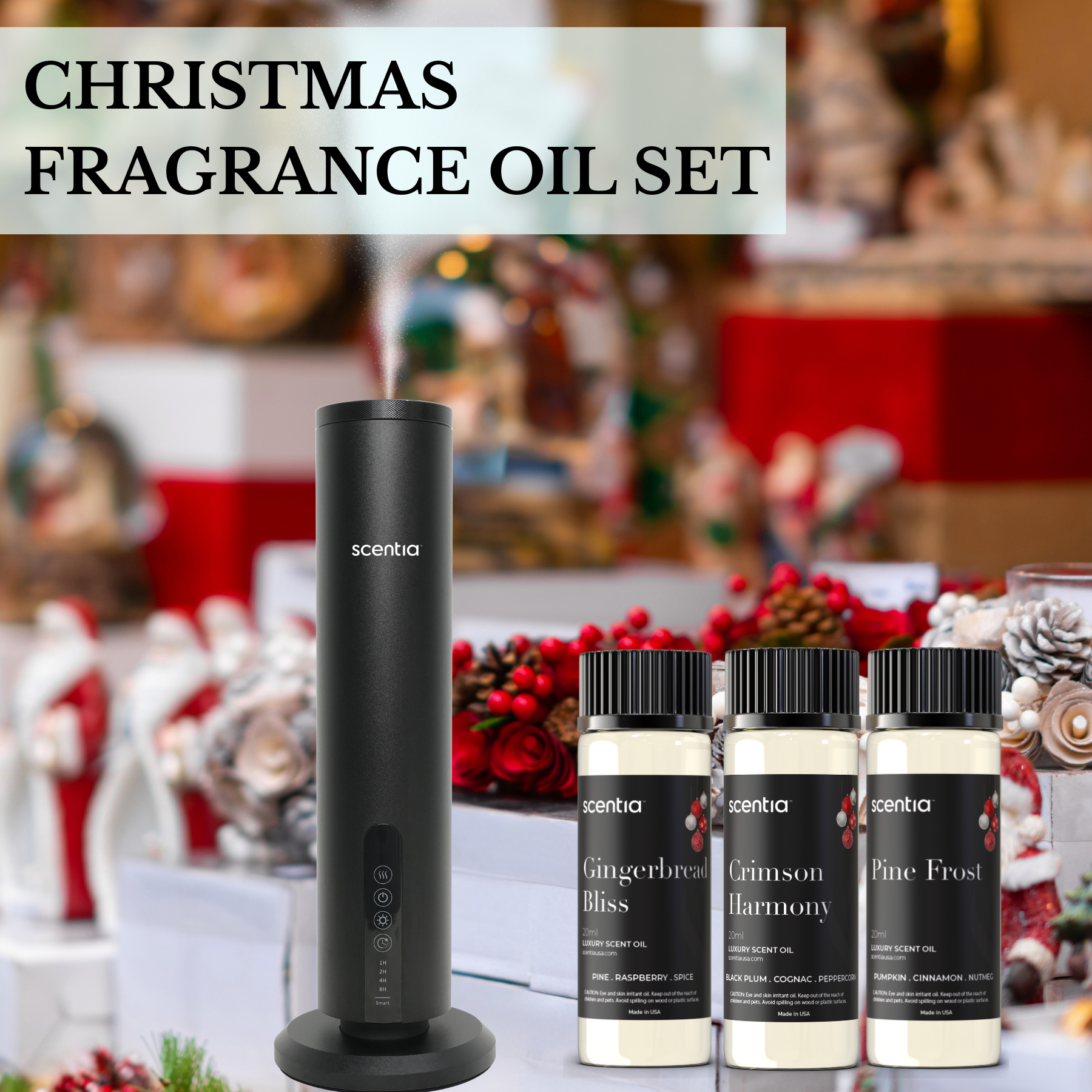 Holiday Collection Scent Oil Sample Set 3X20ml