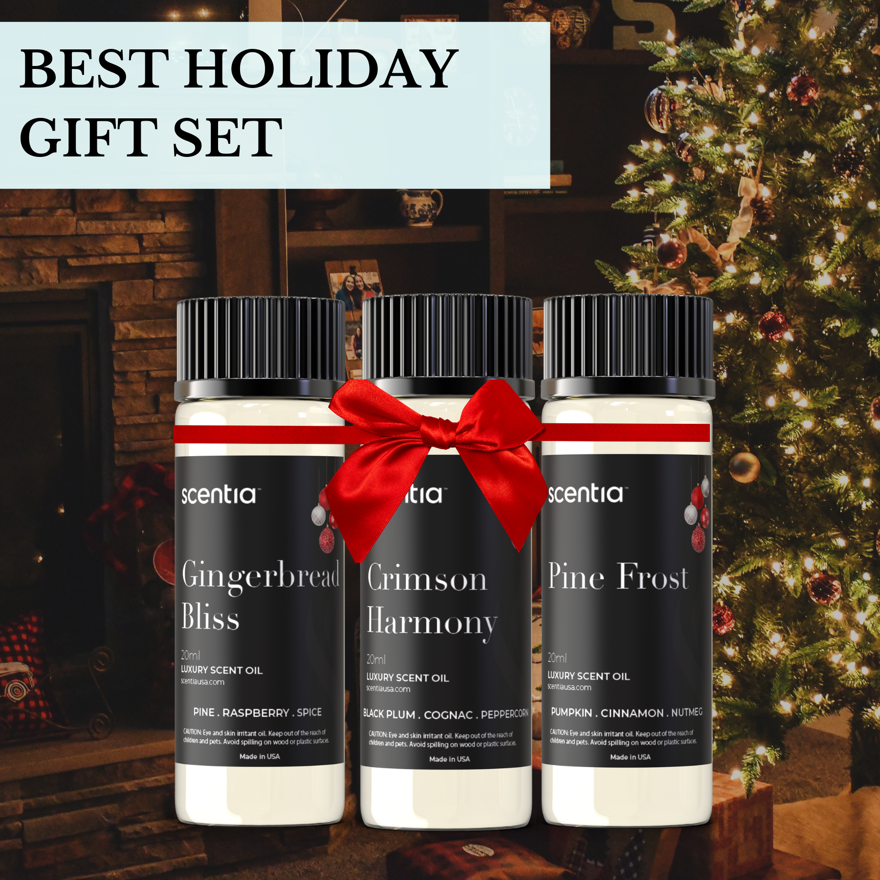 Holiday Collection Scent Oil Sample Set 3X20ml