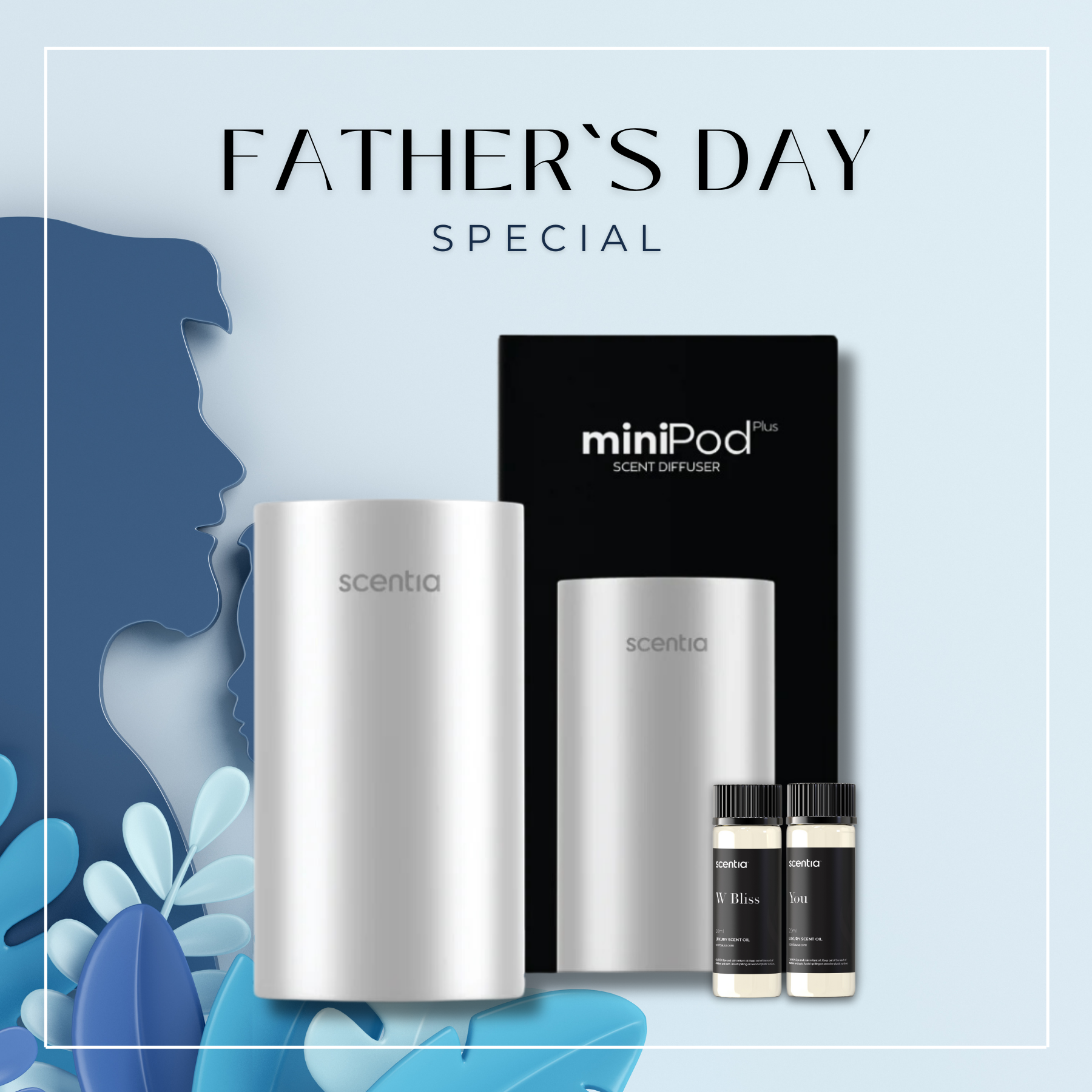 scentia father's day special minipod diffuser scent