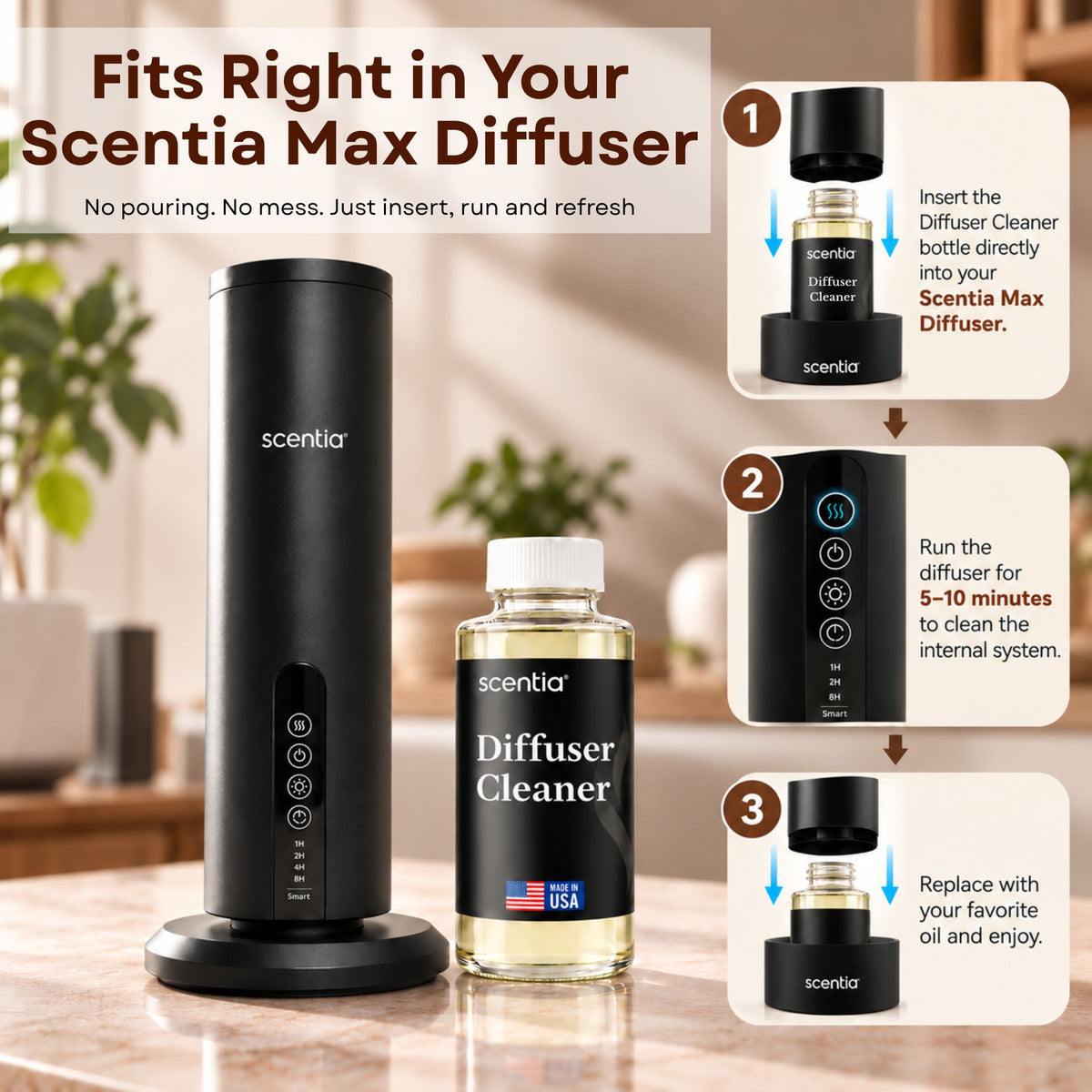 Scentia Diffuser Cleaner (120 ml) for Scentia Max