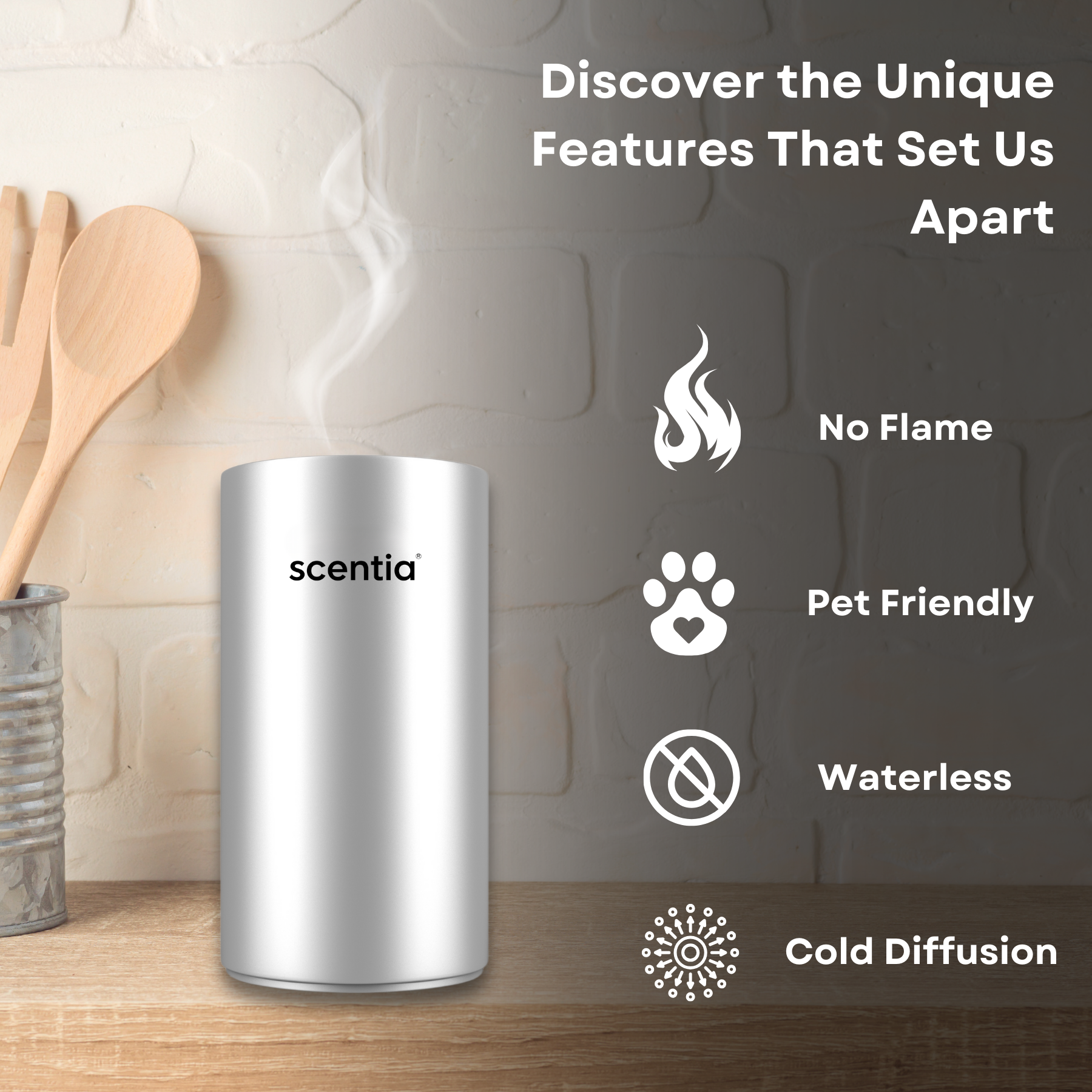 MiniPod Wireless Scent Diffuser – Pack of 2 + Oils LAST ACT : Final Sale