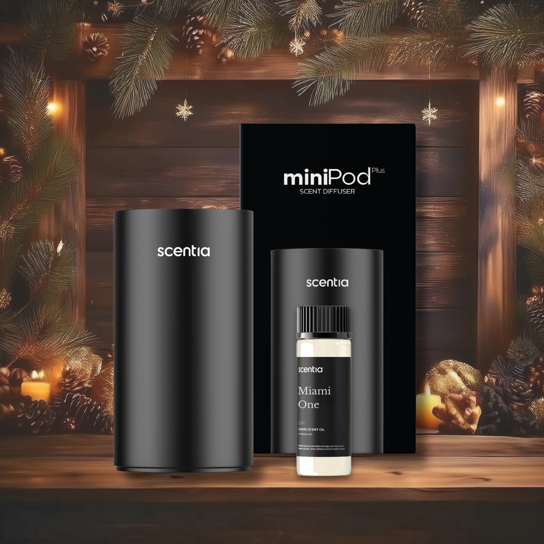 Holiday Special: Scentia MiniPod Scent Diffuser with Signature Fragrance