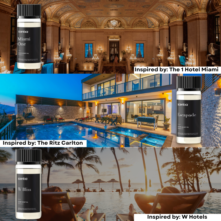 HolidayBundle : Scentia Max Wireless Diffuser & Luxury Resort Collection Discovery Kit