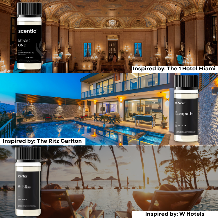 HolidayBundle : Scentia Max Wireless Diffuser & Luxury Resort Collection Discovery Kit