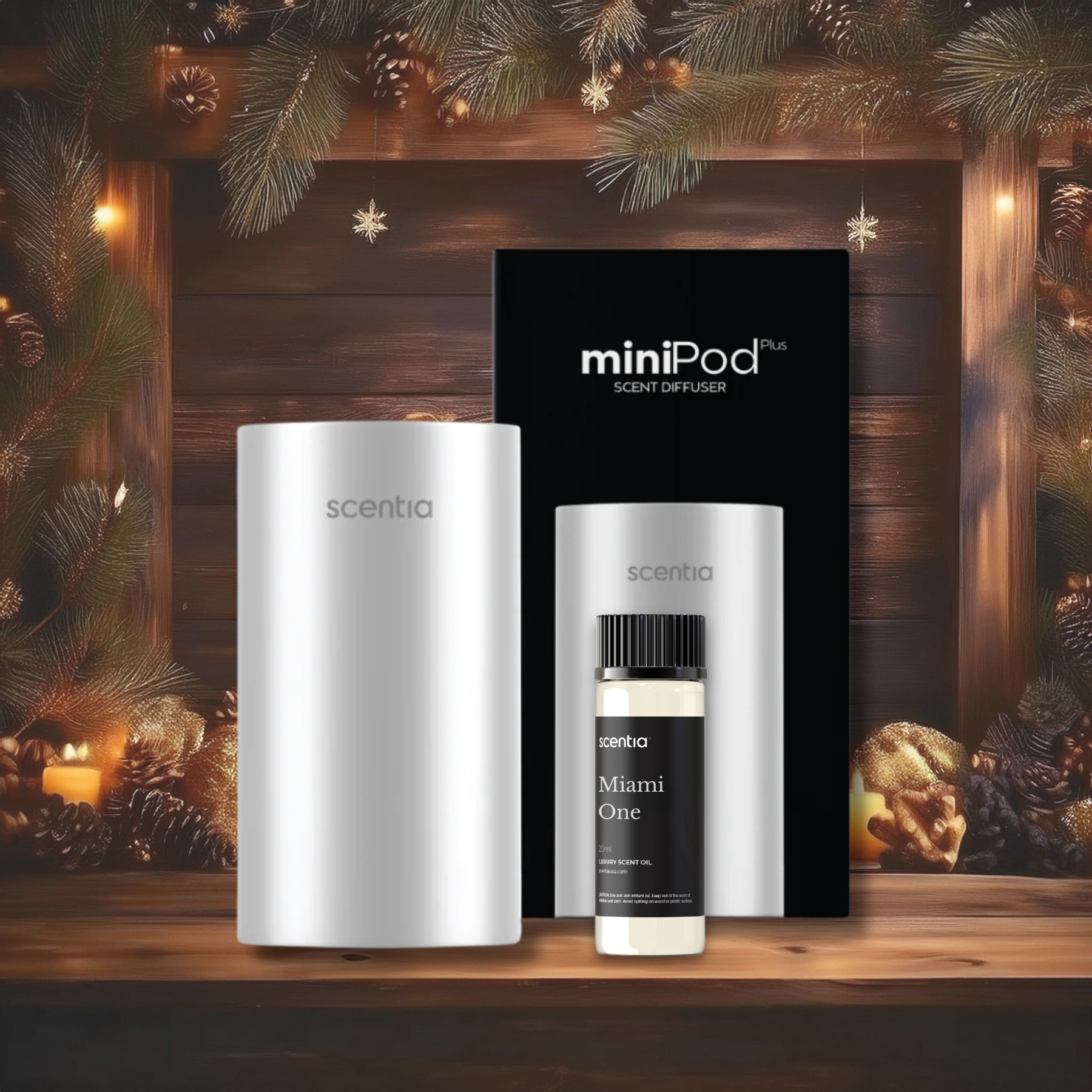 Holiday Special: Scentia MiniPod Scent Diffuser with Signature Fragrance