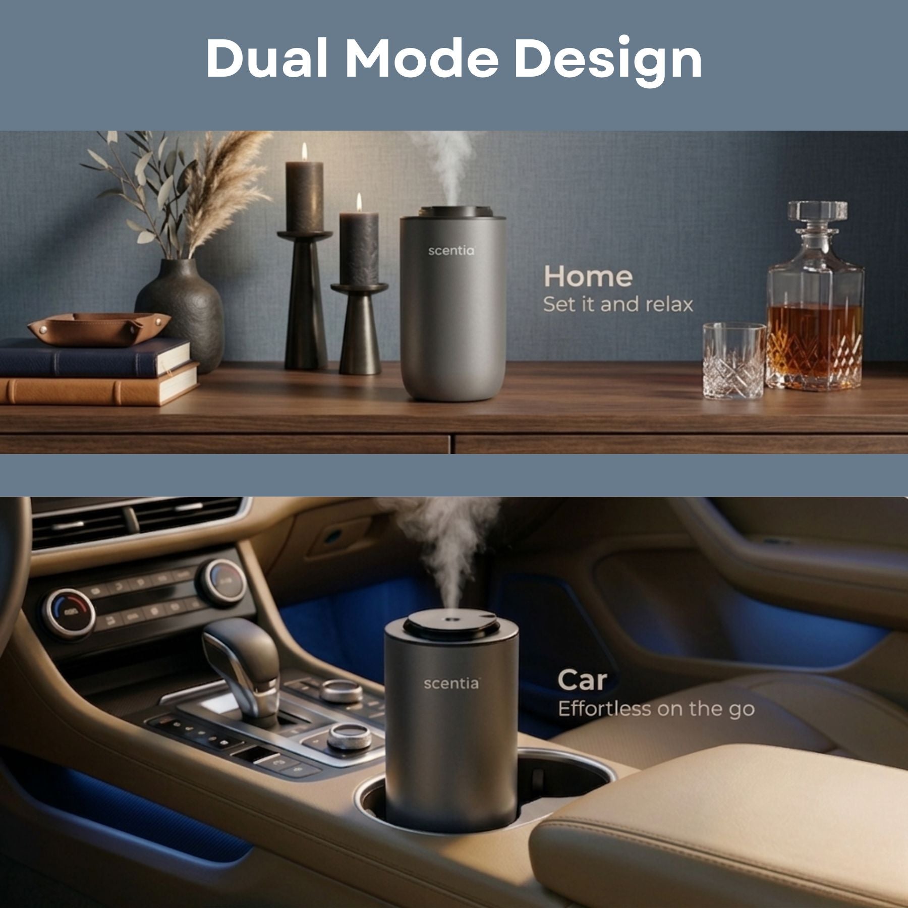 MiniPod Wireless Scent Diffuser – Pack of 2 + Oils
