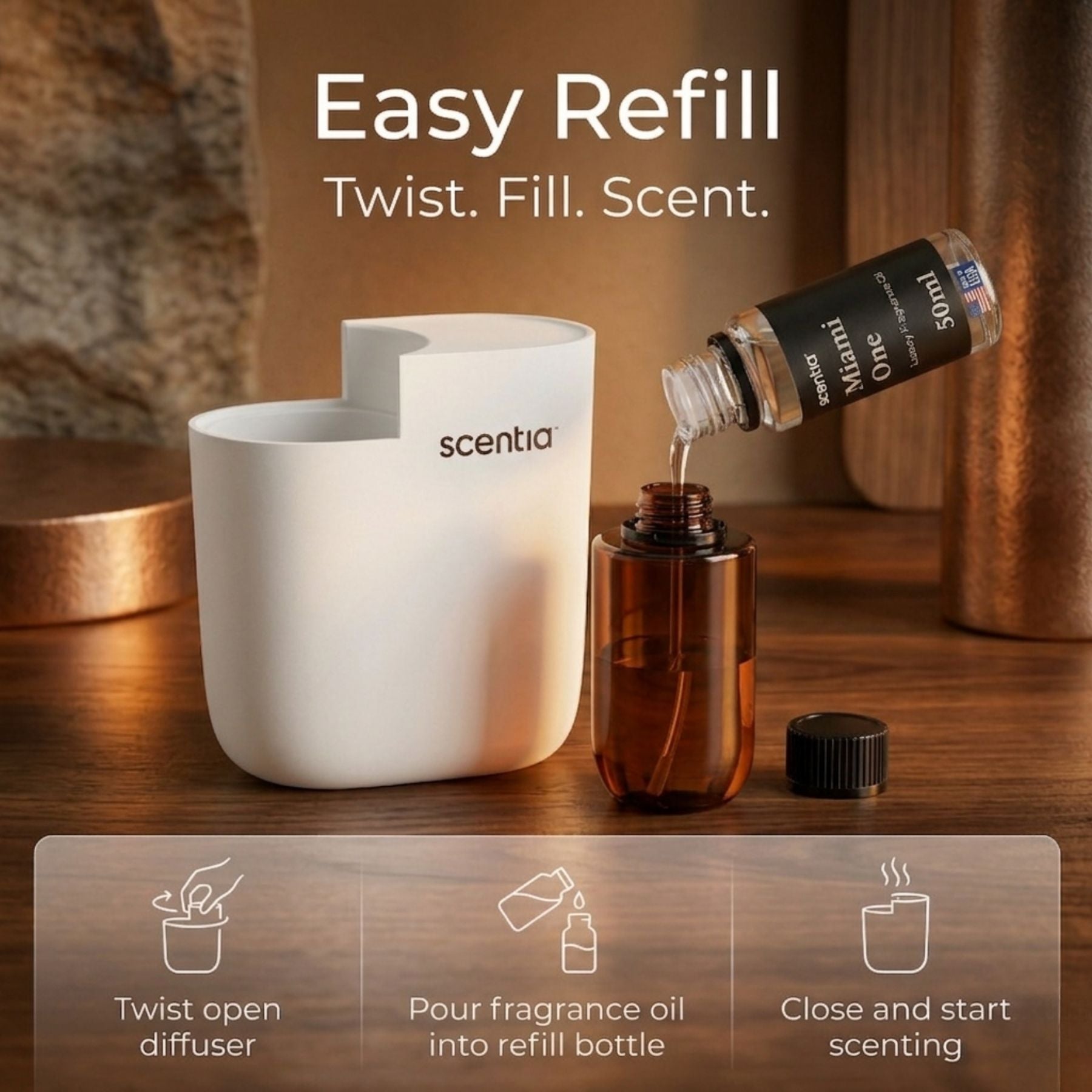 Fall Special : Scentia Pod with Two Oil Set