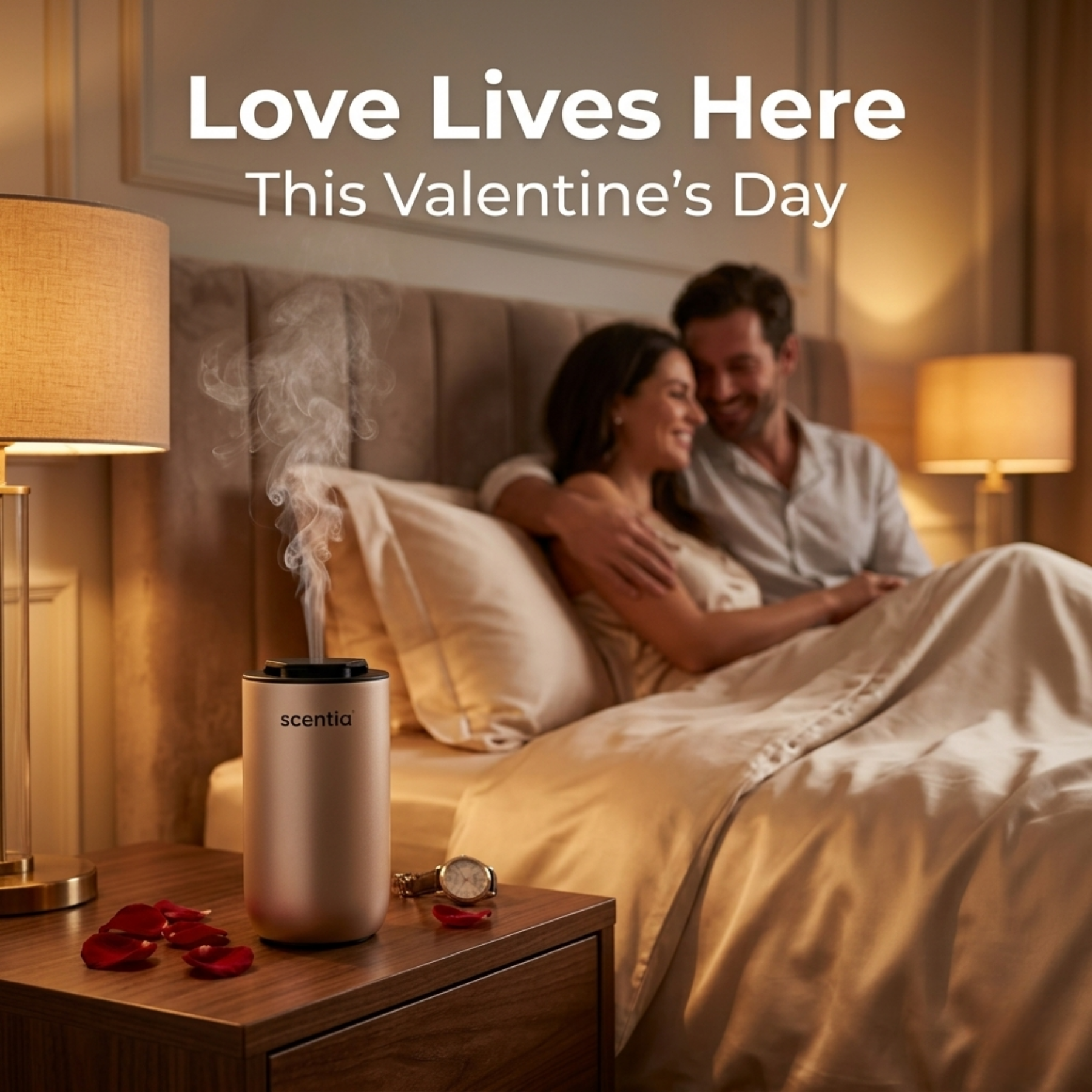 Valentine’s Day Special: MiniPod Scent Diffuser with W Bliss & Golden Romance