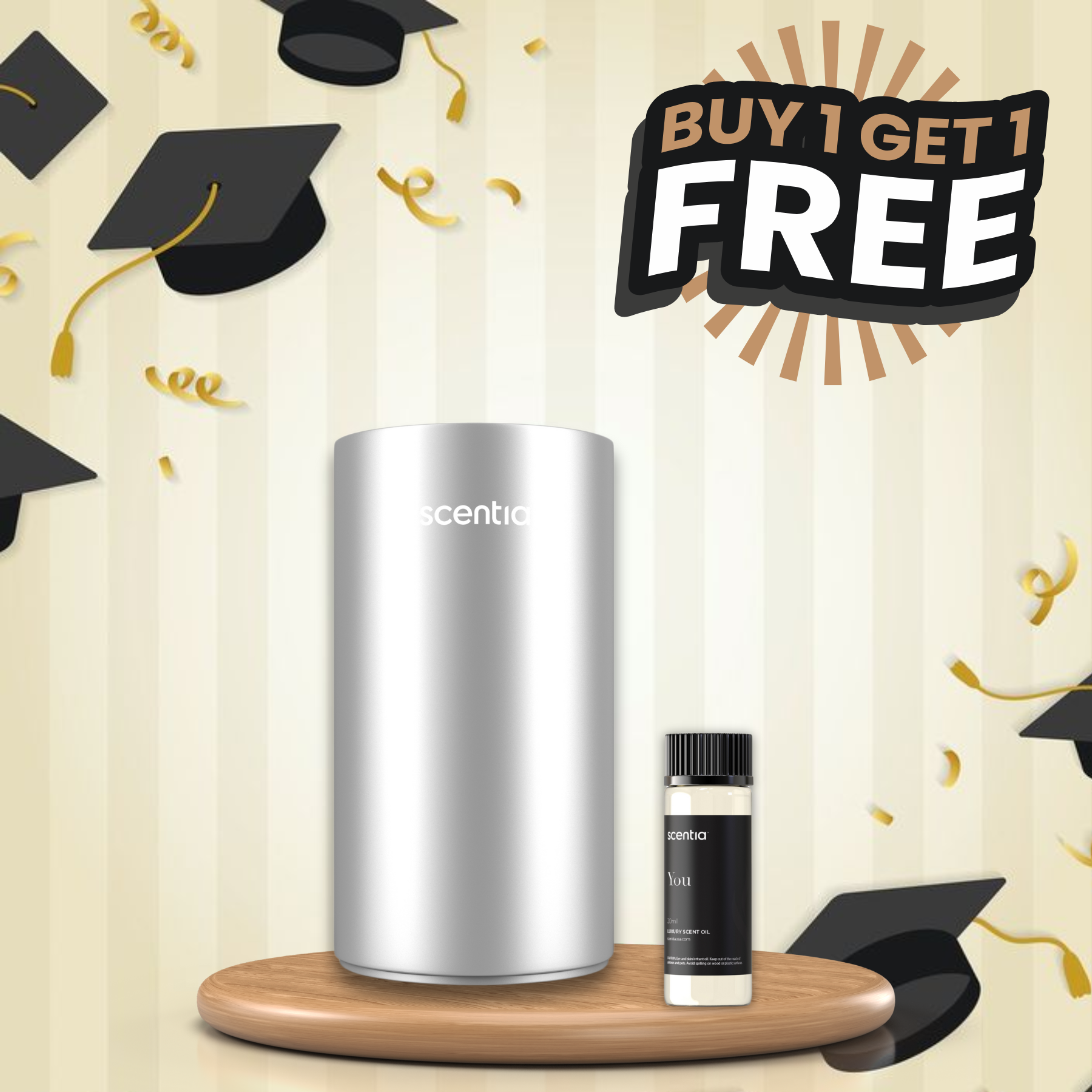 graduation gift special silver minipod diffuser