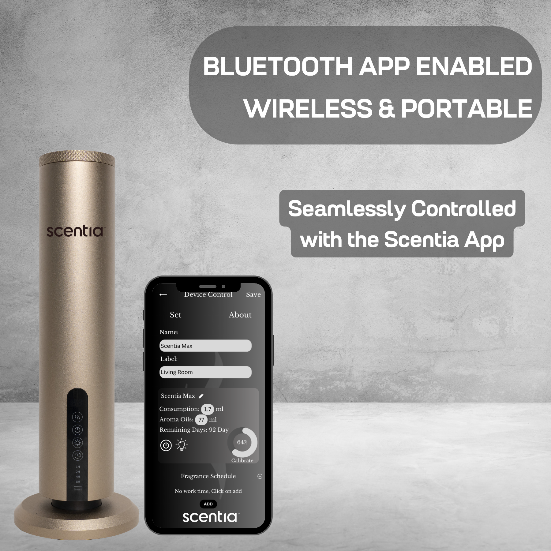 scentia max gold scent diffuser fragrance