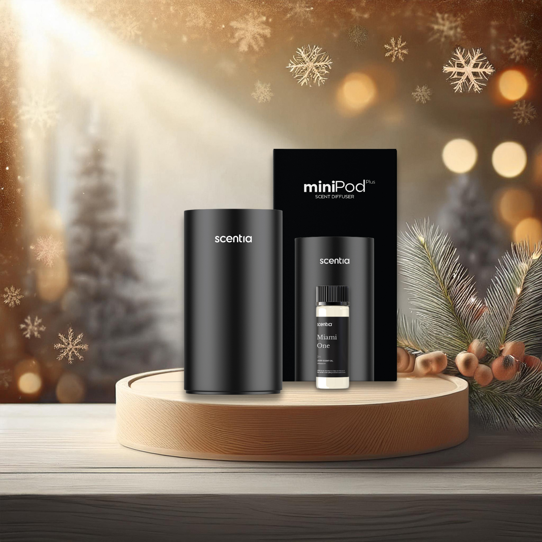 Holiday Special: Scentia MiniPod Scent Diffuser with Signature Fragrance