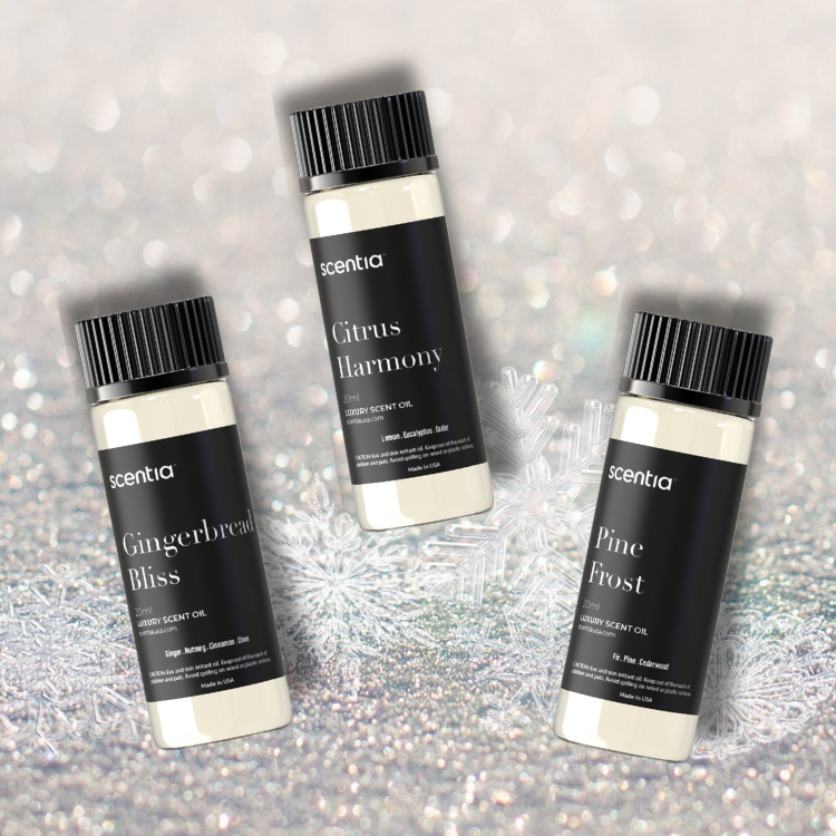 Holiday Collection Scent Oil Sample Kit (Pack of 5)