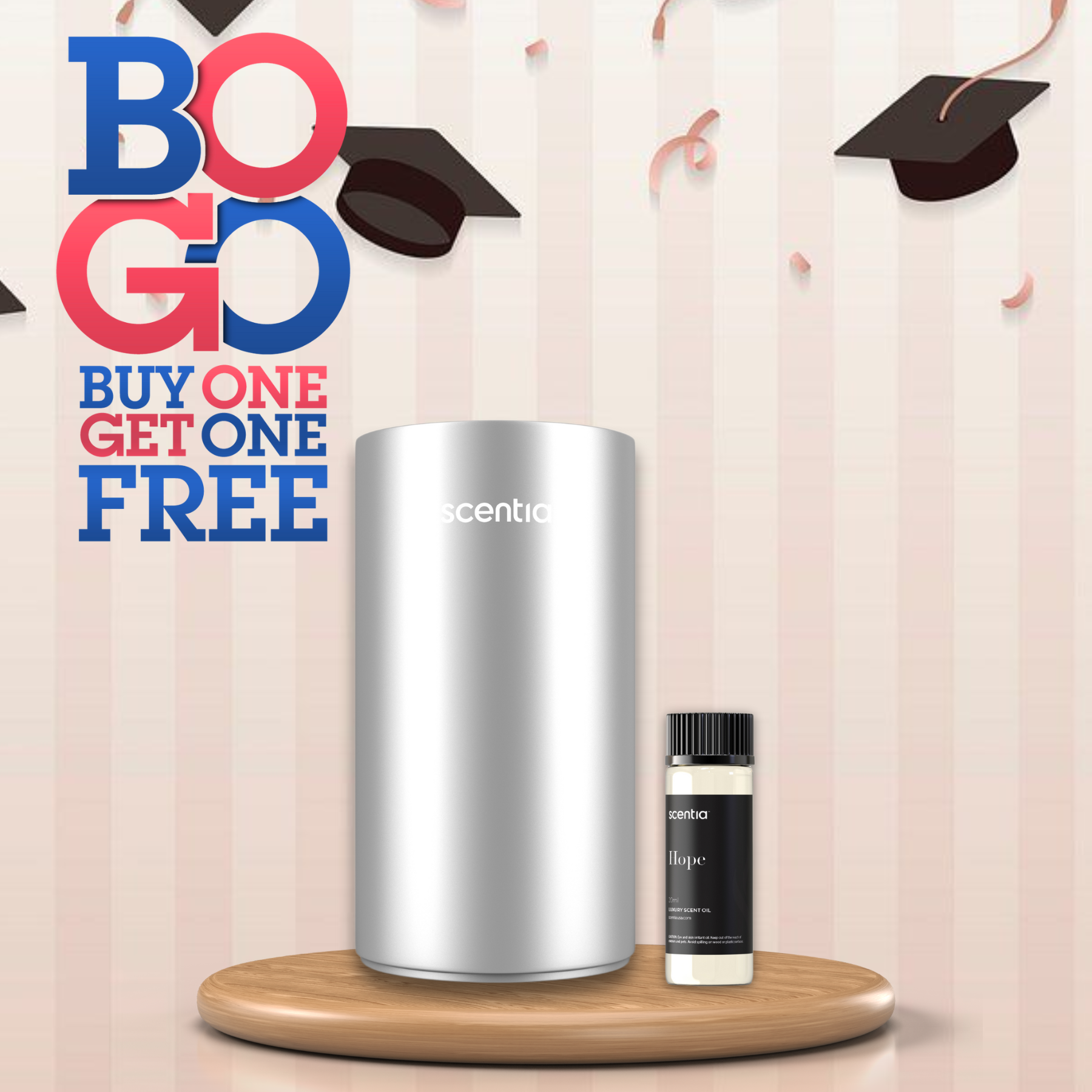graduation gift special silver minipod diffuser