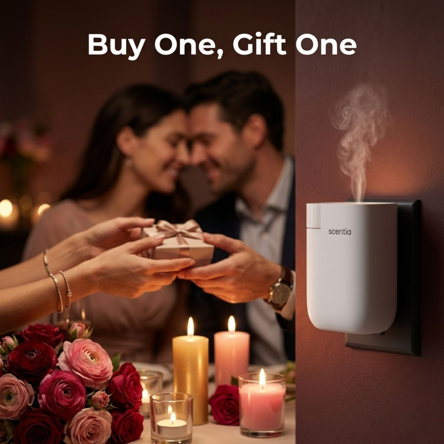 Valentine Day BOGO Offer: Scentia Pod Diffuser + Premium Oil Set