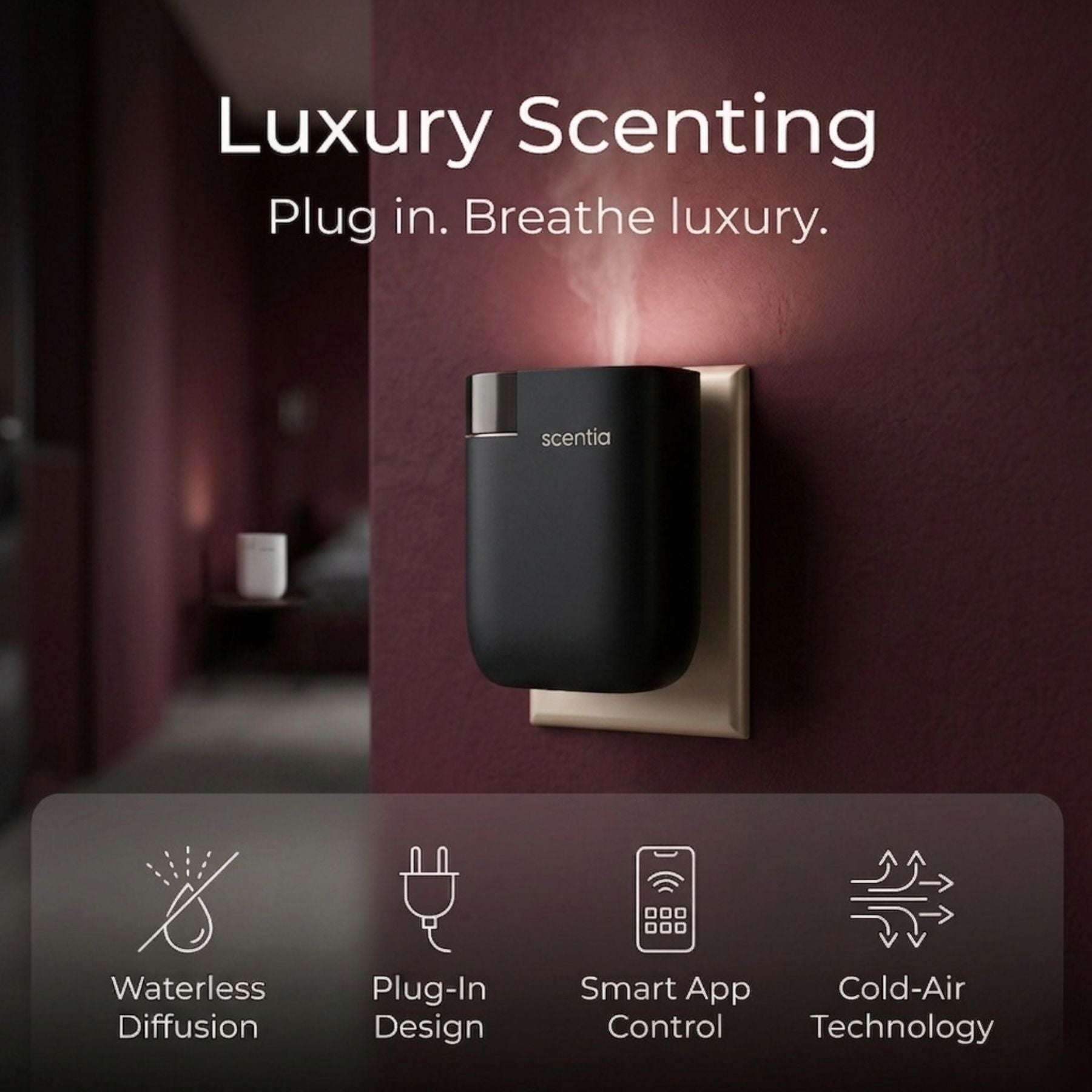 Valentine Day BOGO Offer: Scentia Pod Diffuser + Premium Oil Set