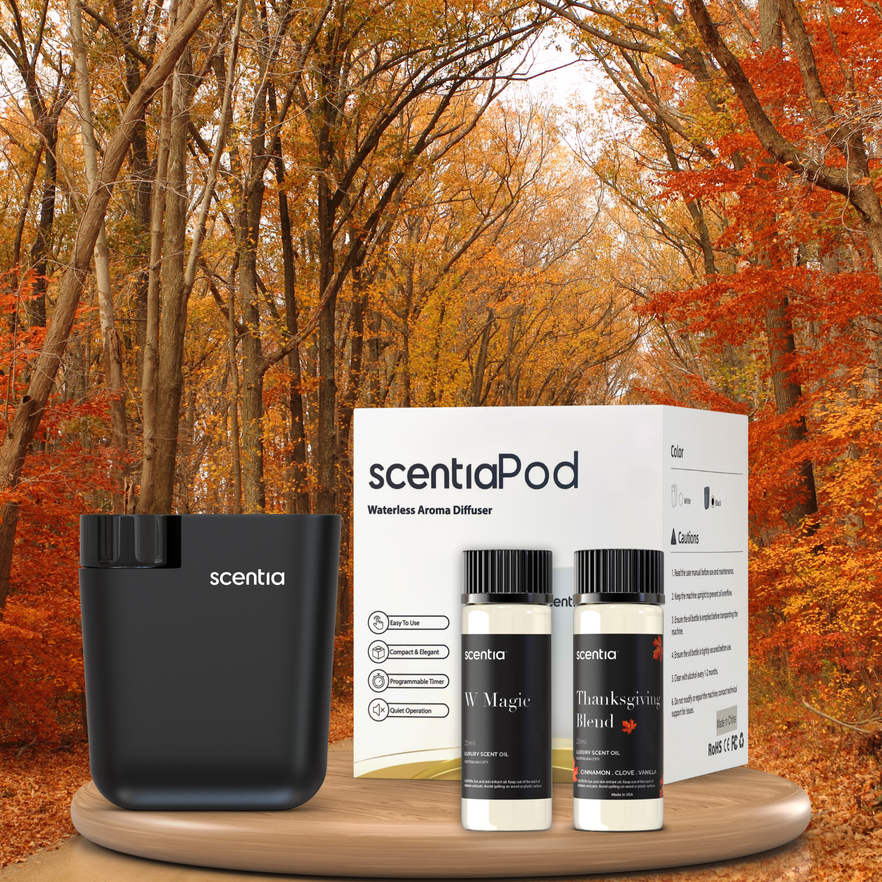 Fall Special : Scentia Pod with Two Oil Set