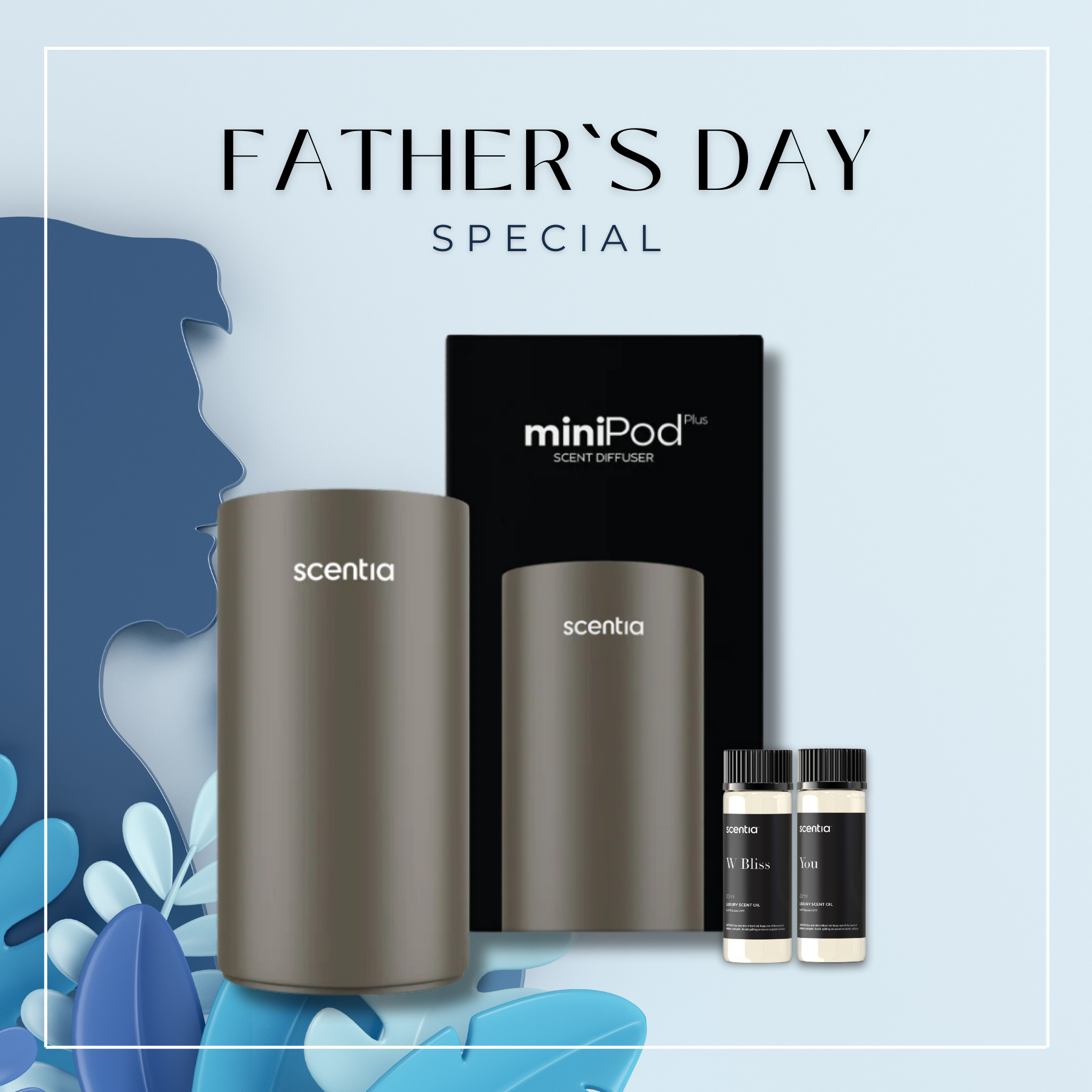 scentia father's day special minipod diffuser scent