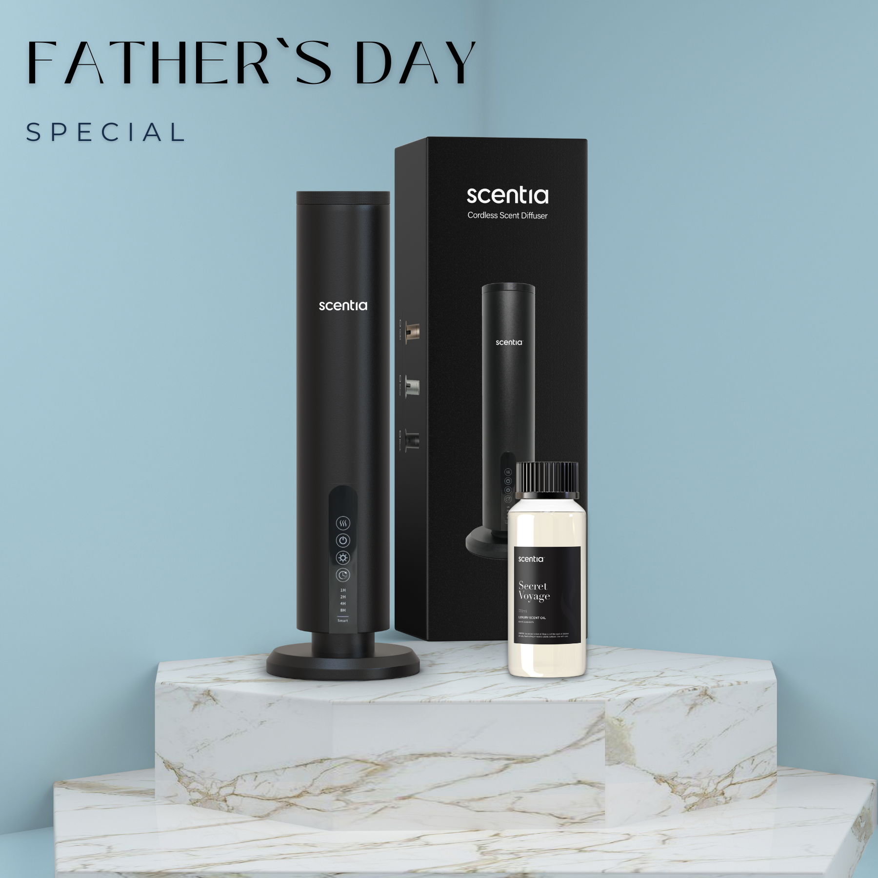 scentia max black diffuser father's day special scent