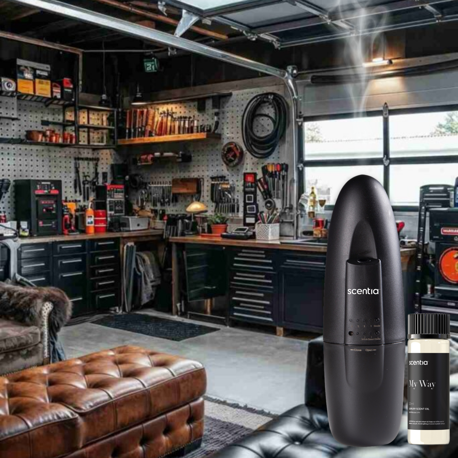 scentia aroma pod black plug in diffuser father's day special
