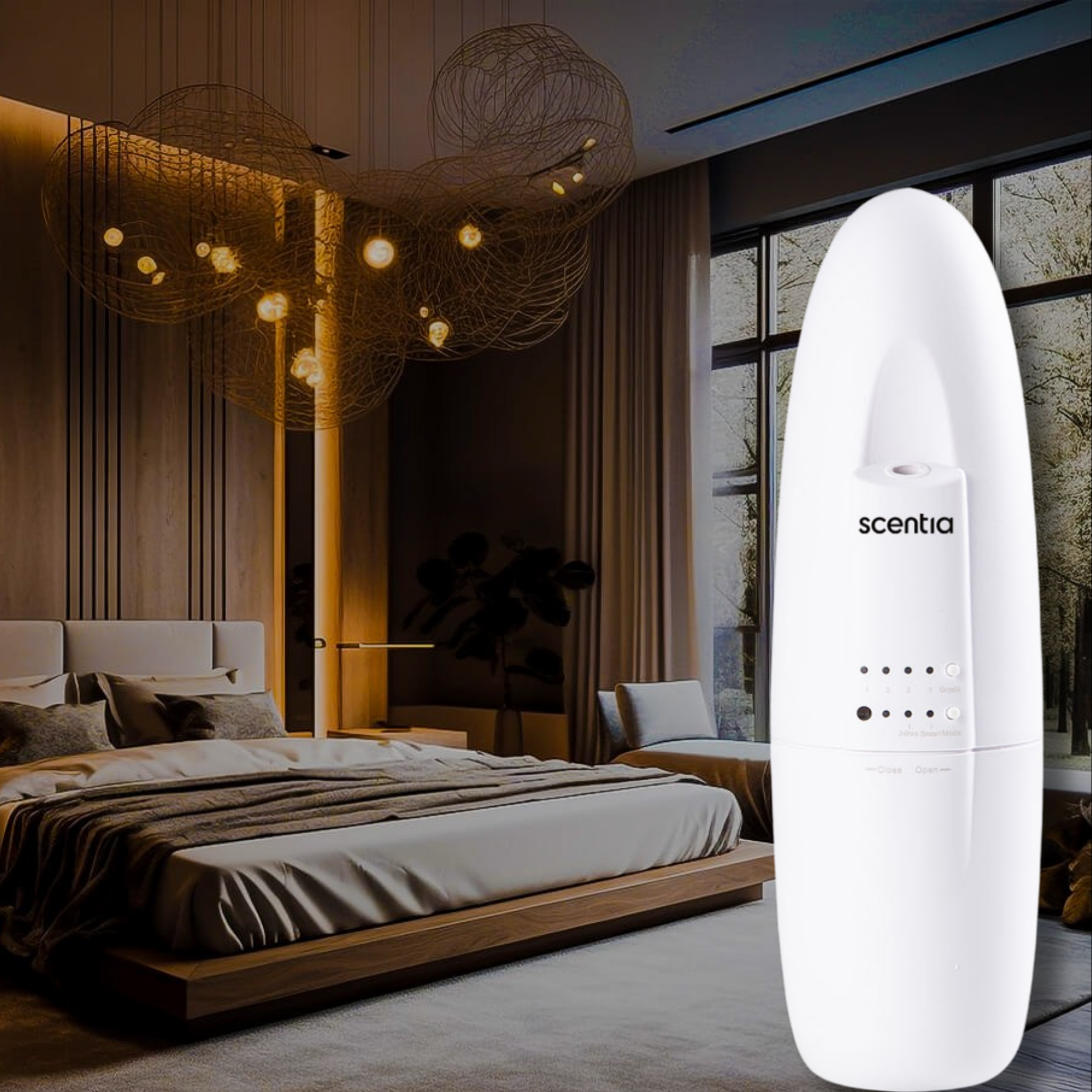 scentia aroma pod white diffuser