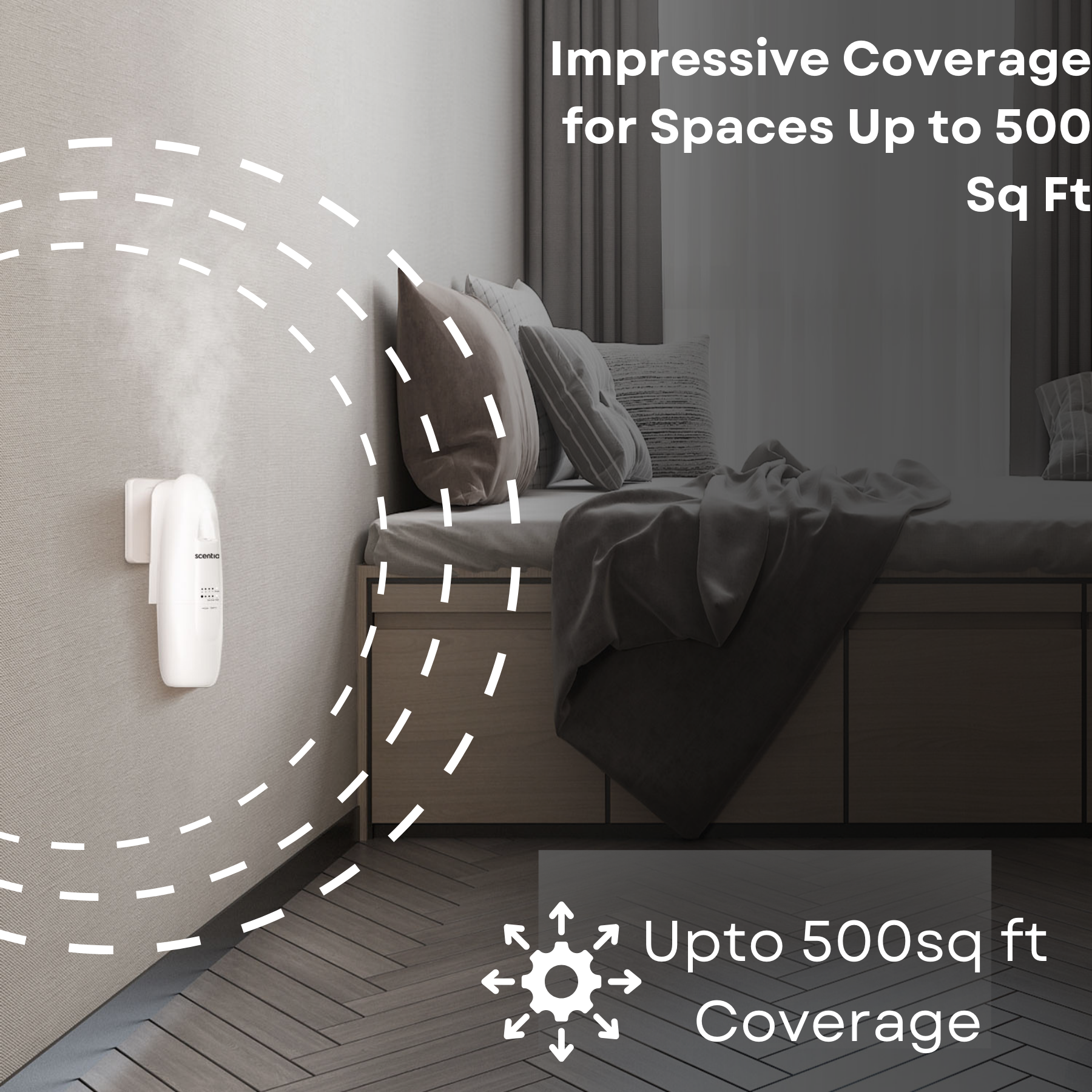 scentia aroma pod white diffuser