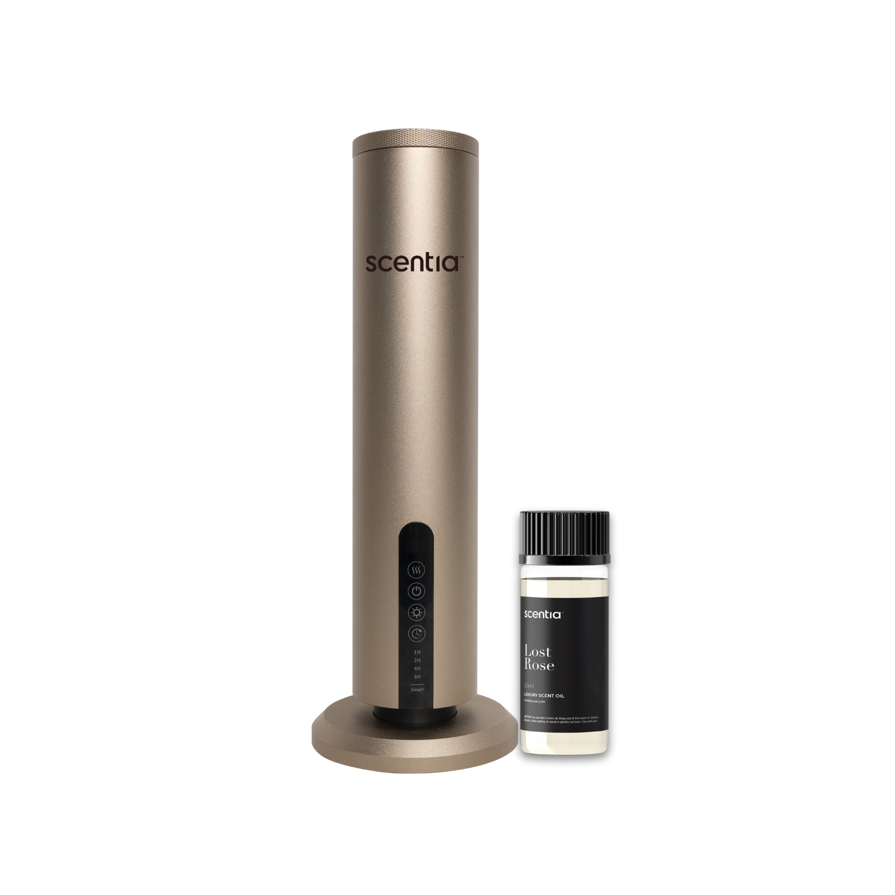 scentia max gold scent diffuser with lost rose fragrance oil