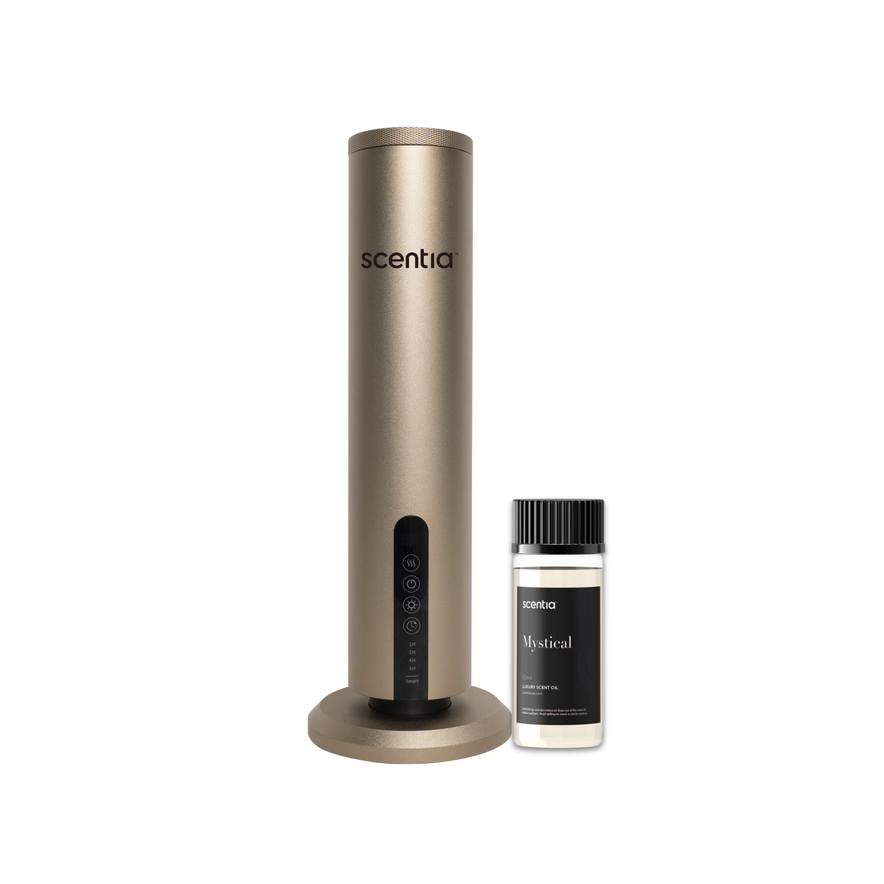 scentia max gold scent diffuser with mystical fragrance oil