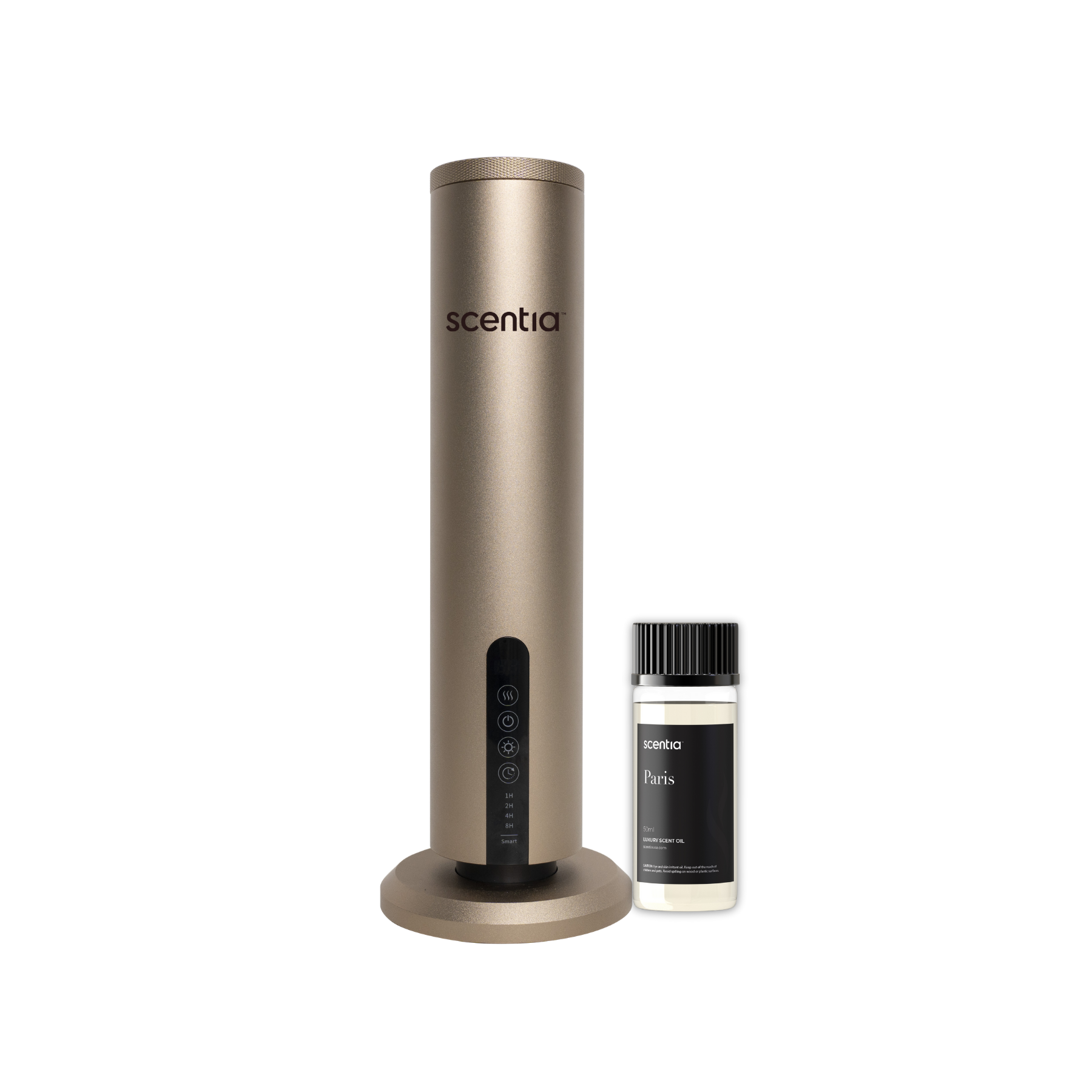 scentia max gold scent diffuser with paris fragrance oil