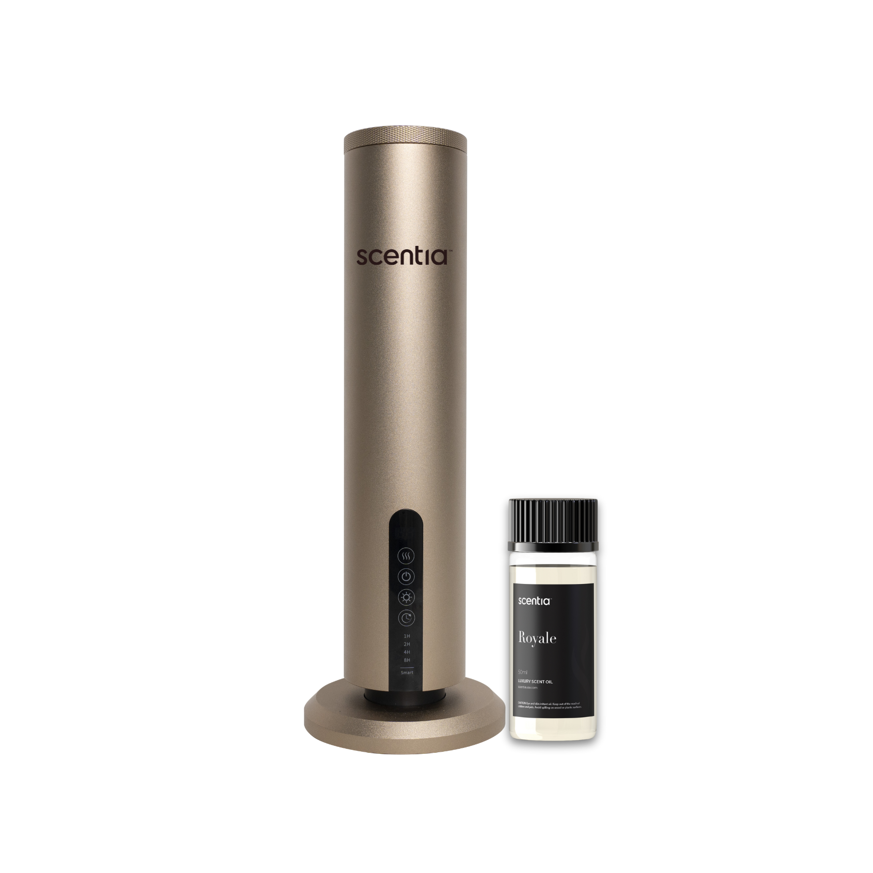 scentia max gold scent diffuser with royale fragrance oil