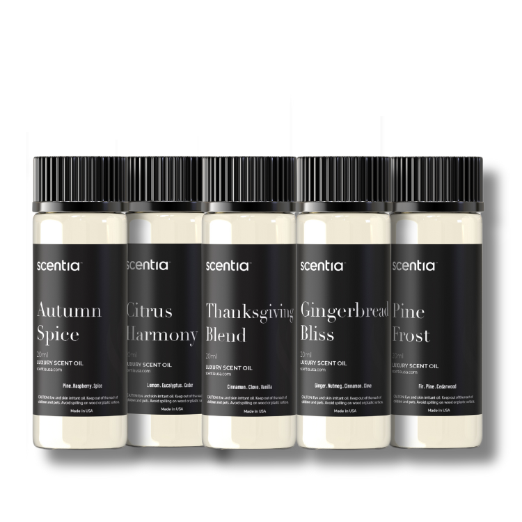 Holiday Collection Scent Oil Sample Kit (Pack of 5)