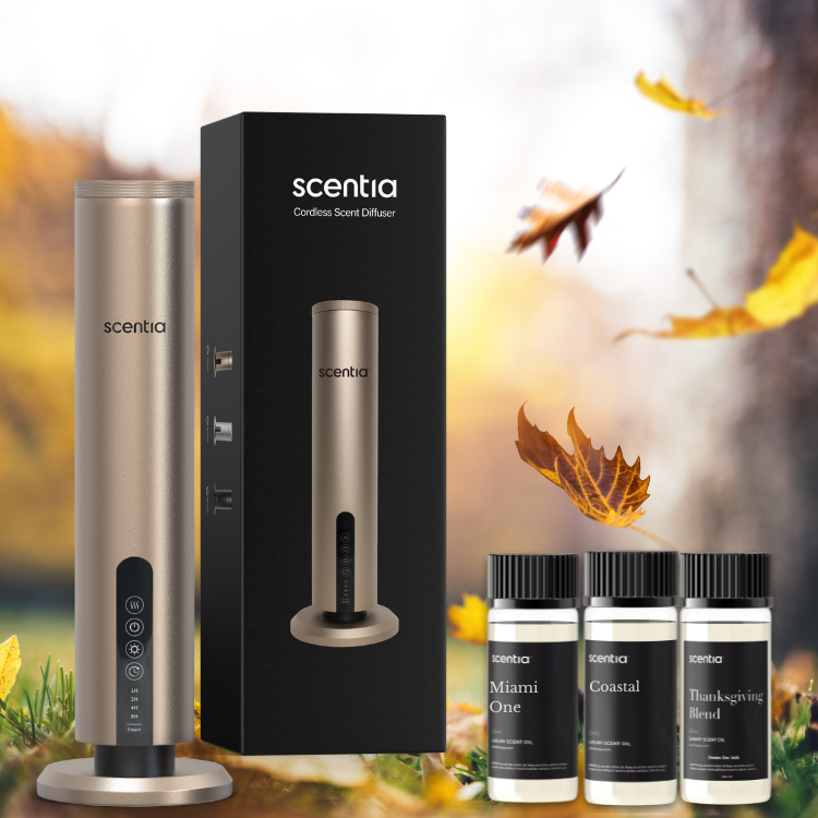 Holiday Bundle: Scentia Max Diffuser with Resort Favorites & Fall Fragrance