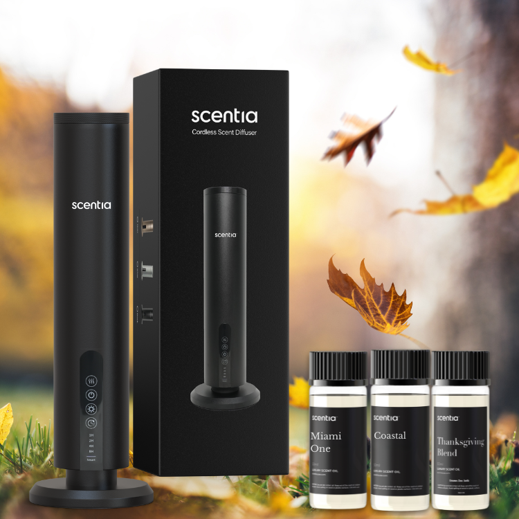 Holiday Bundle: Scentia Max Diffuser with Resort Favorites & Fall Fragrance