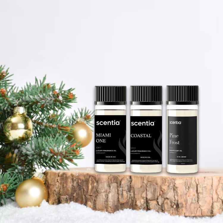 Holiday Bundle: Scentia Max Diffuser with Resort Favorites & Winter Fragrance