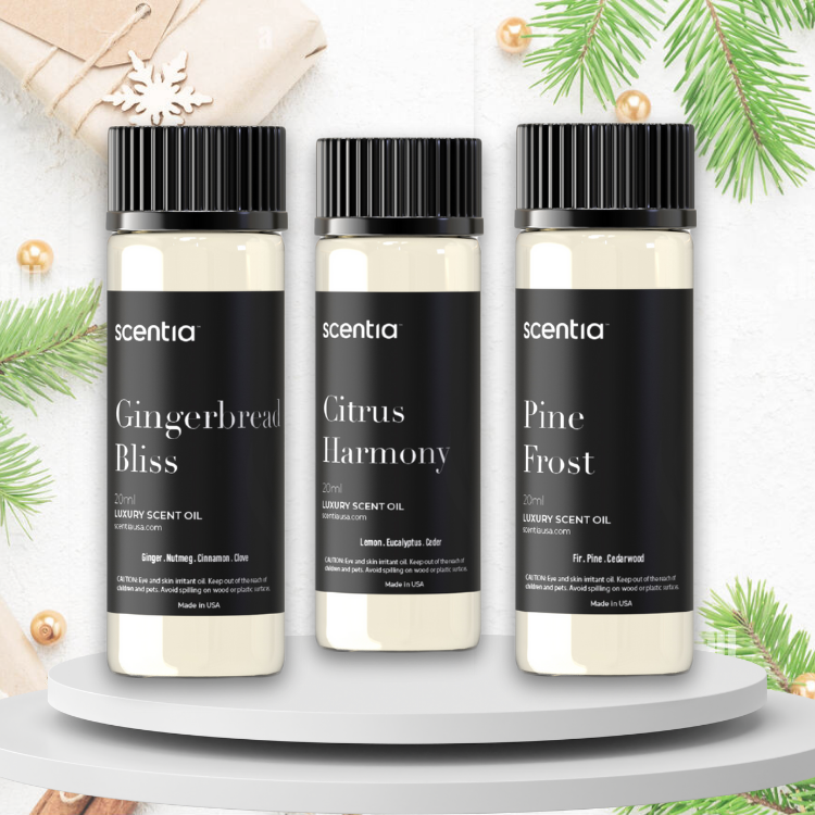 Holiday Collection Scent Oil Sample Kit (Pack of 5)