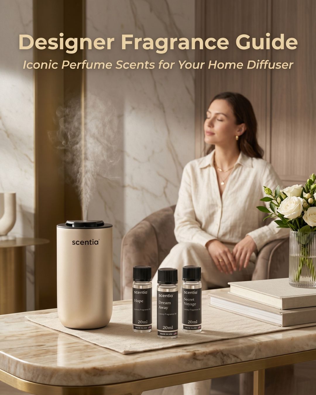 Designer Fragrance Guide: Iconic Perfume Scents for Your Home Diffuser