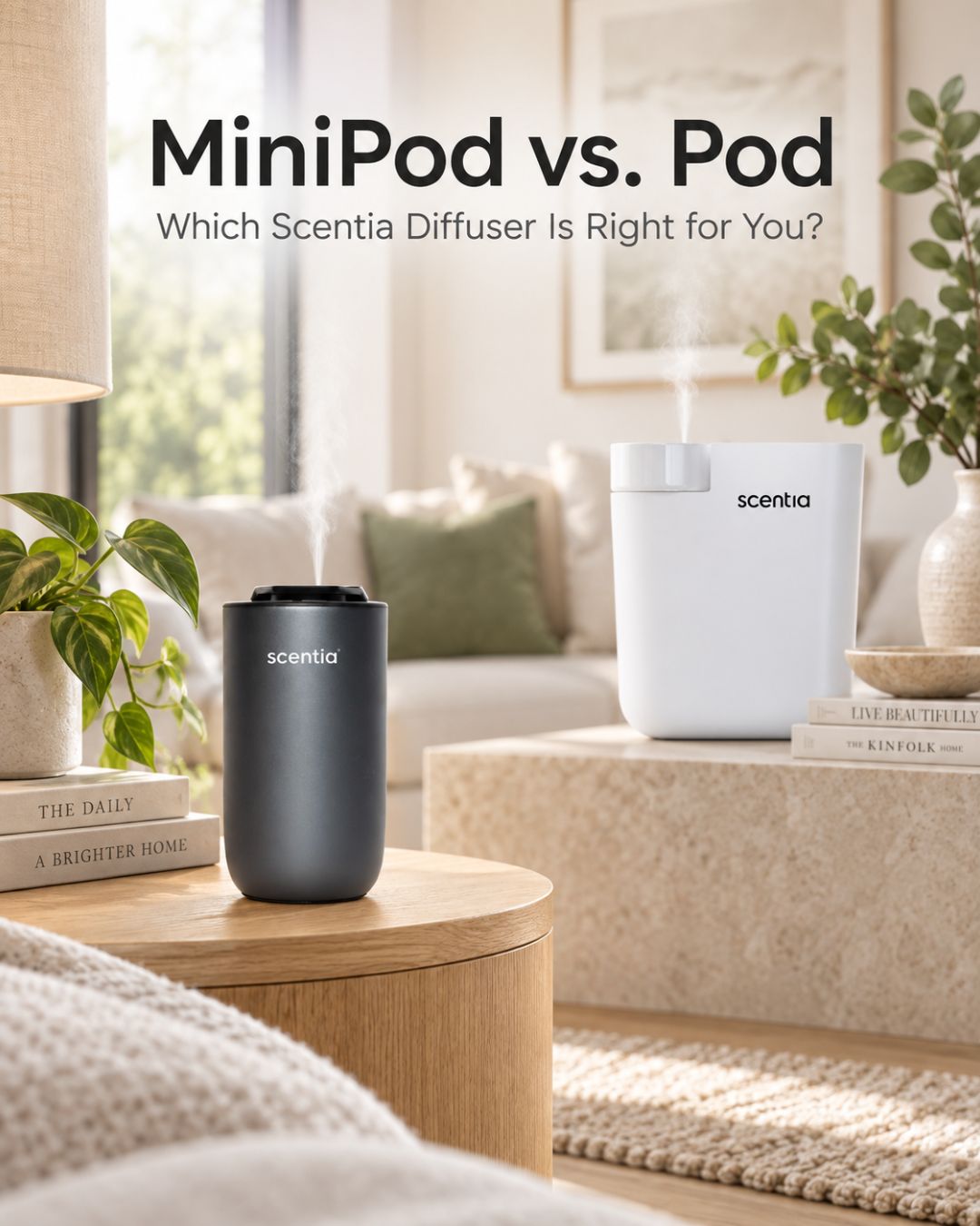MiniPod vs. Pod: Which Scentia Diffuser Is Right for You?