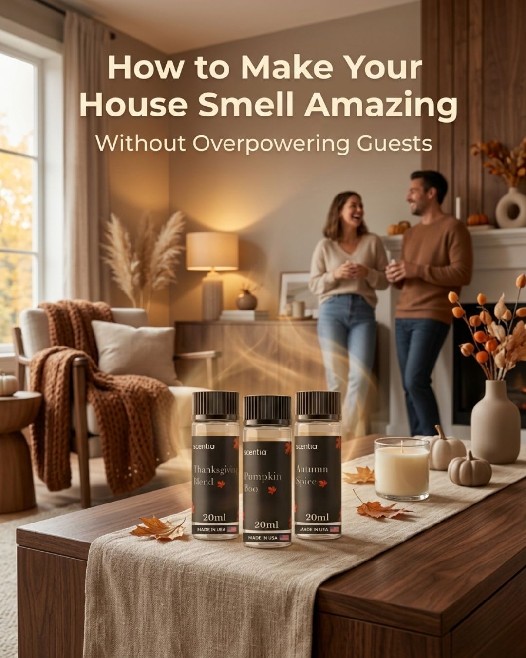 How to Make Your House Smell Amazing Without Overpowering Guests