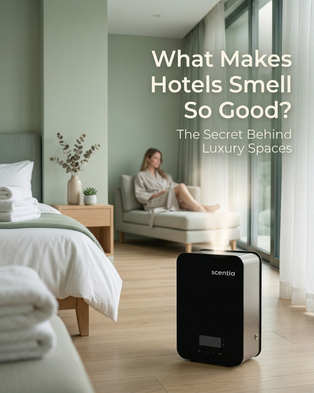 scentia usa diffuser machine Makes Hotels Smell So Good