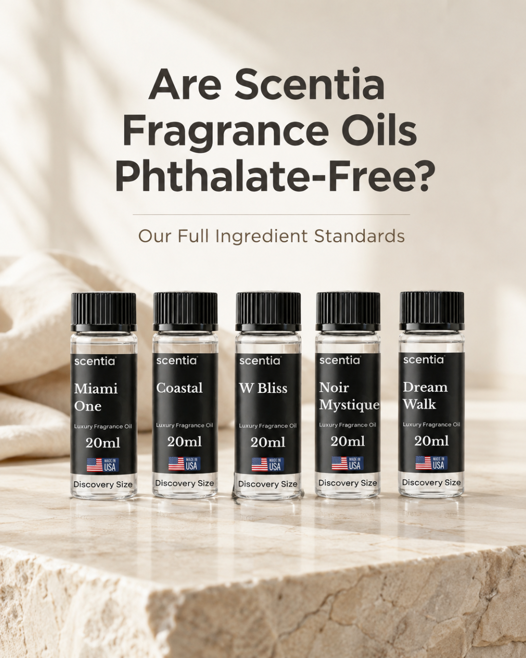 Are Scentia Fragrance Oils Phthalate-Free? Our Full Ingredient Standards