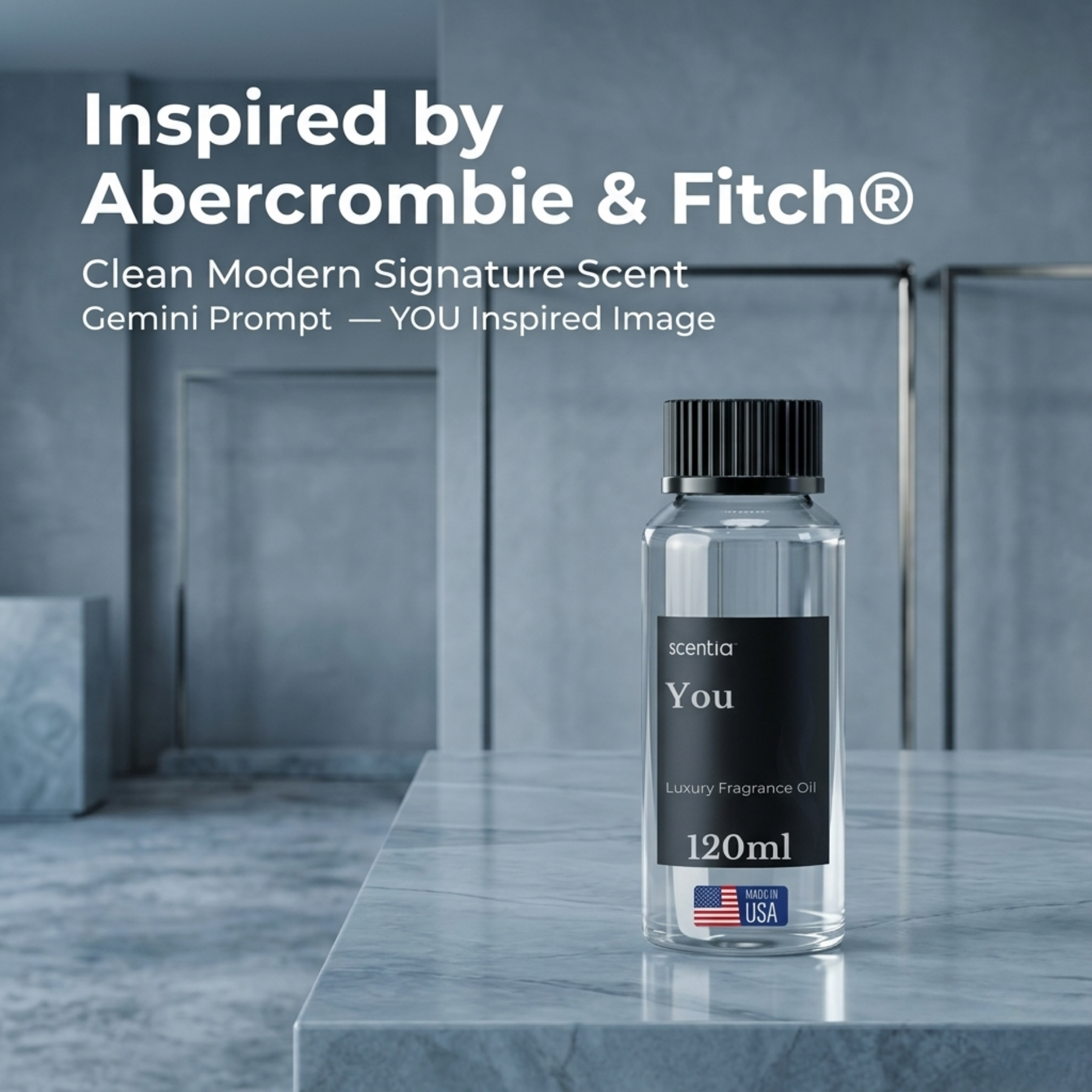 You — Designer Diffuser Oil | Abercrombie & Fitch® Inspired | Scentia