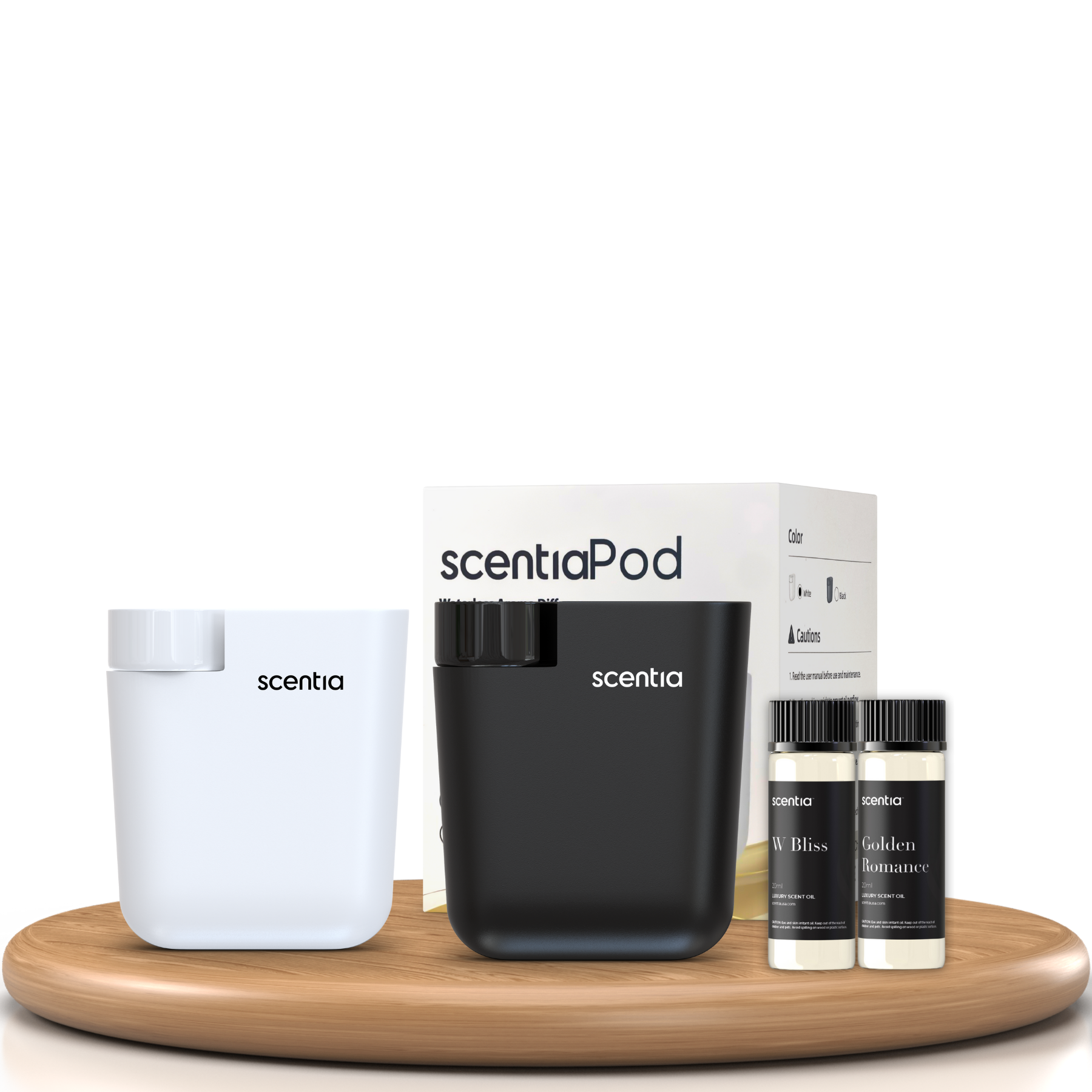 Valentine Day BOGO Offer: Scentia Pod Diffuser + Premium Oil Set