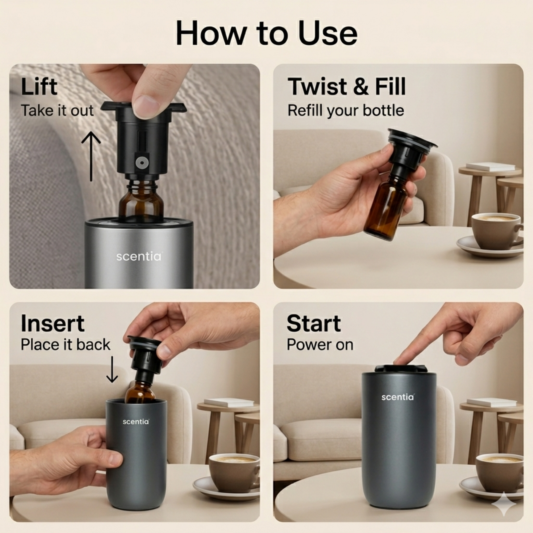MiniPod V 2 Scent Diffuser Starter Kit