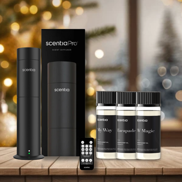 HolidayBundle : Scentia Pro Hotel Diffuser & Hotel Collection Discovery Kit