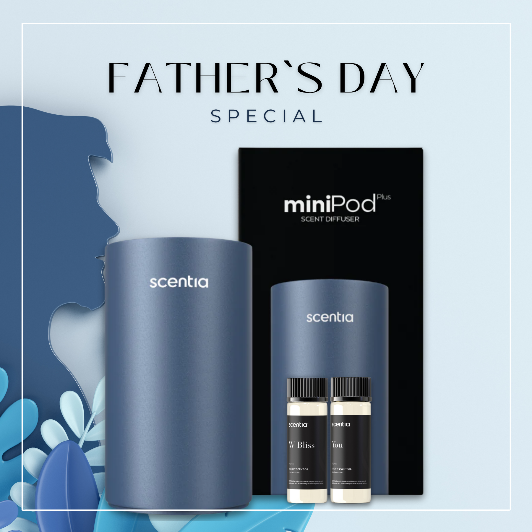 scentia minipod diffuser father's day special scent