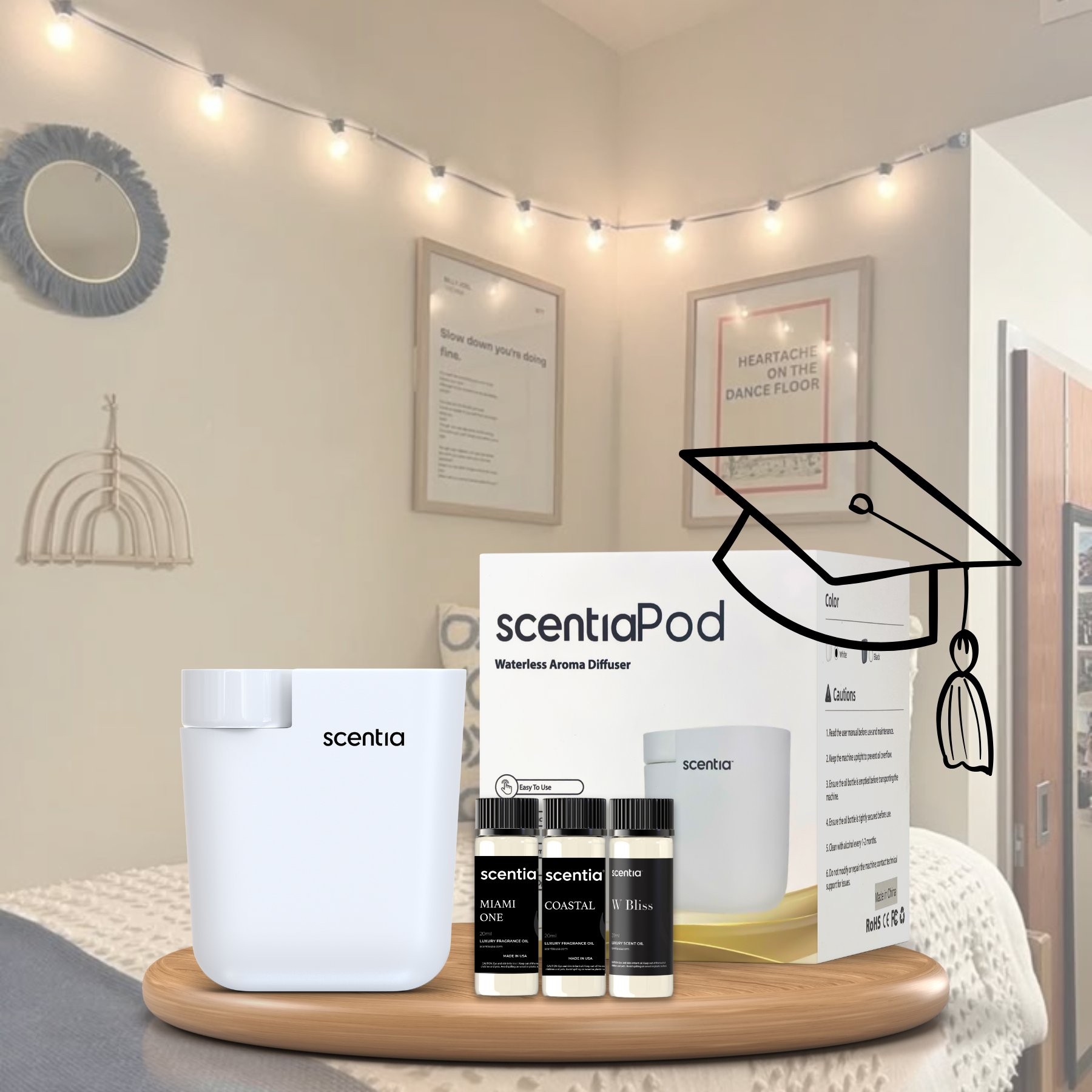 Graduation Gift Special: Scentia Pod & Signature Oil Set