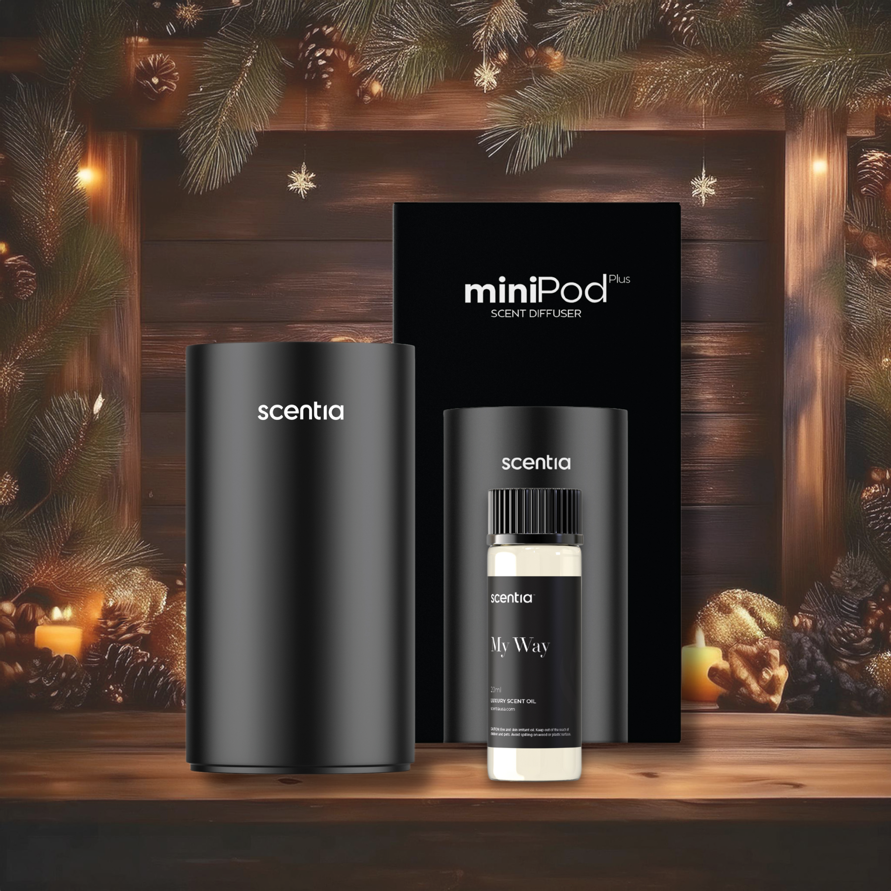 Holiday Special: Scentia MiniPod Scent Diffuser with Hotel Favorite Fragrance